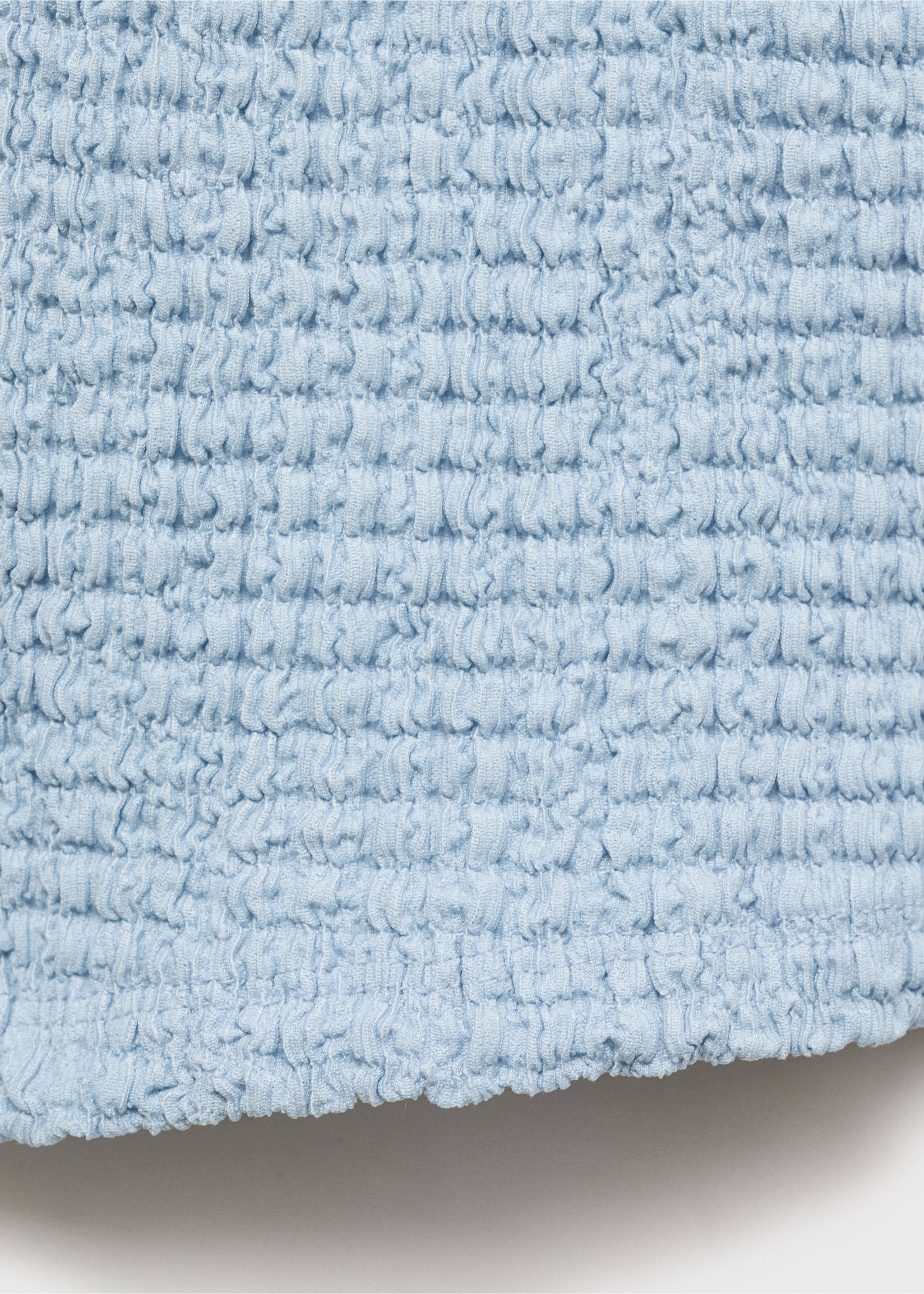 Getextureerde culotte - Detail van het artikel 0, Hemelsblauw. Ref: 87055976-00.