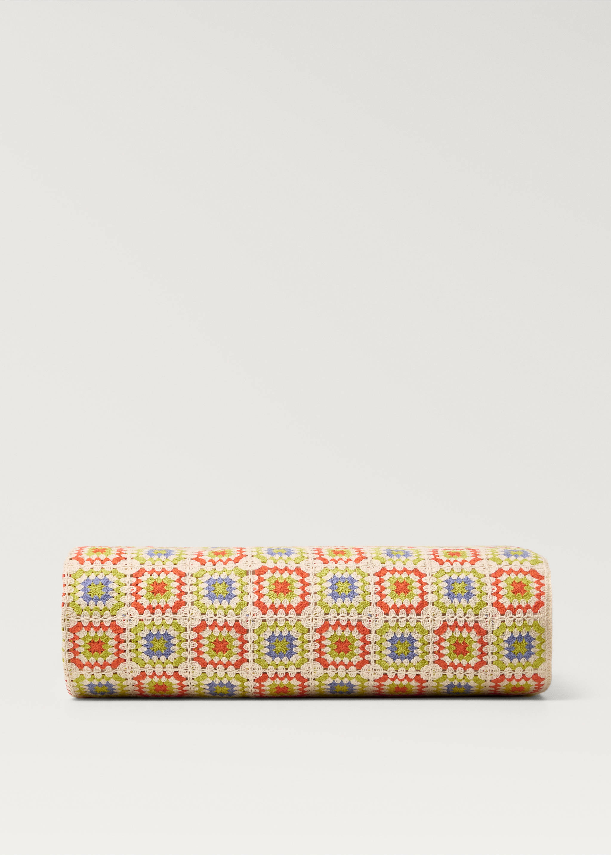 Dětská vícebarevná háčkovaná deka - Zboží bez modelu, Fialová šeřík. Ref: 87055981-00.