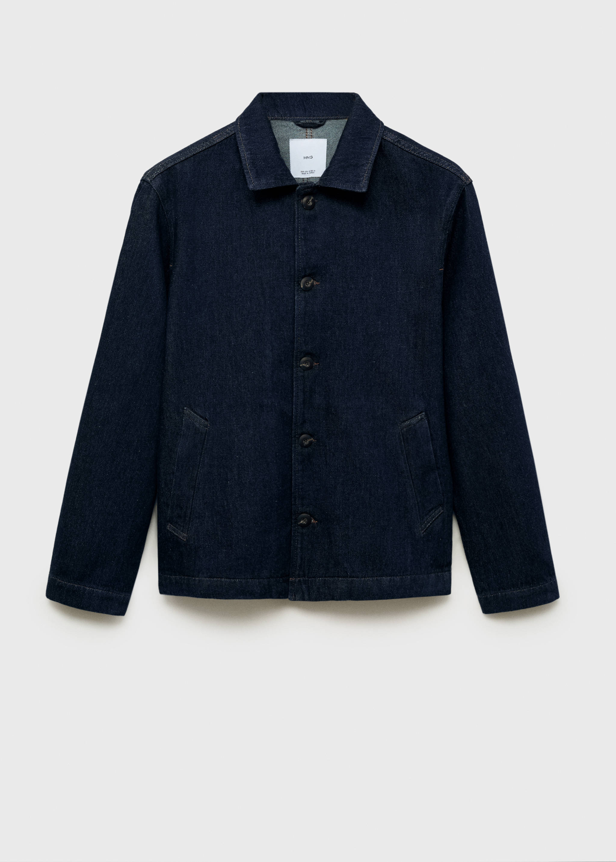 Overshirt regular-fit din denim - Articol fără model