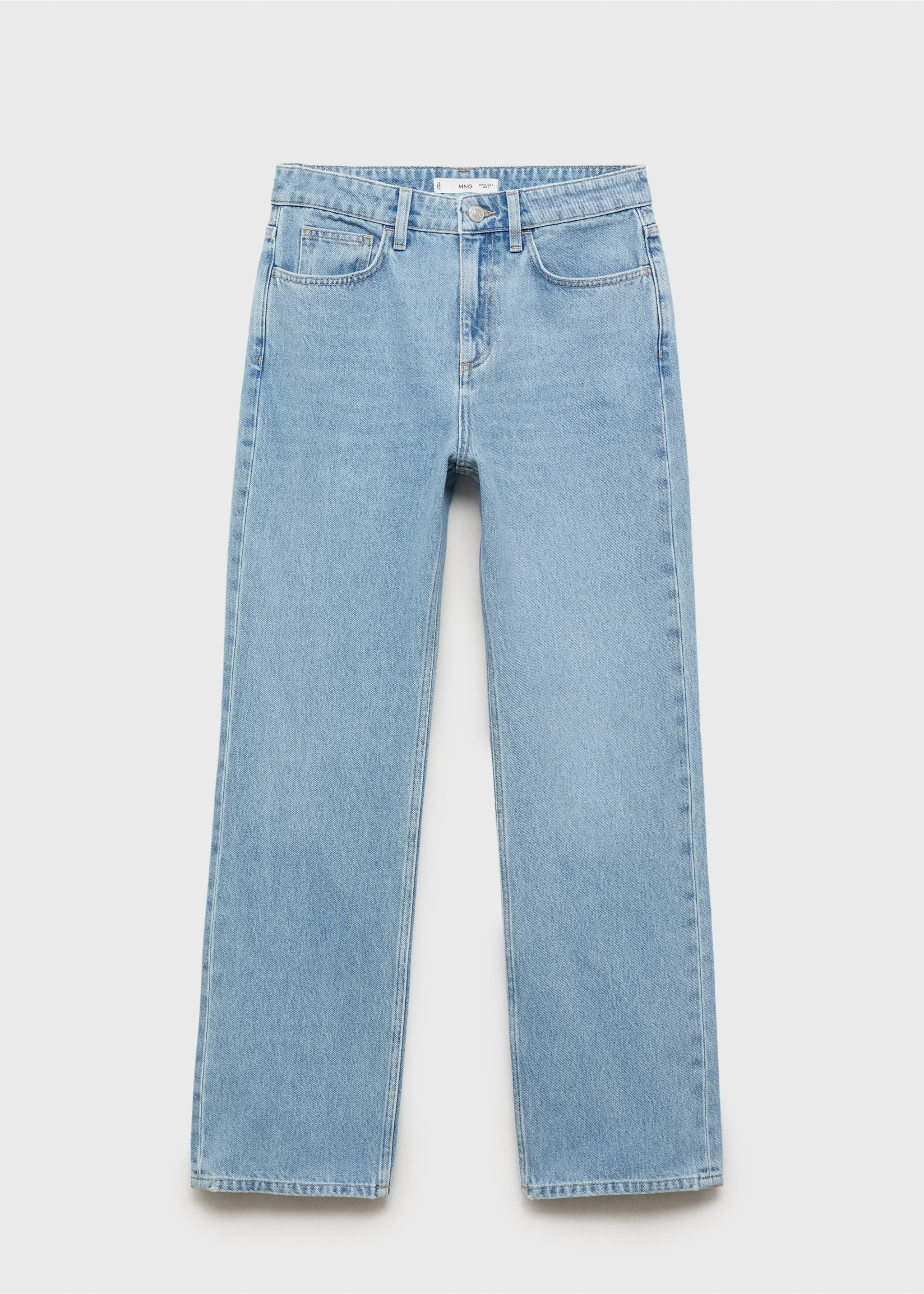 Matilda medium-rise straight-fit jeans - Article without model, Light Blue. Ref: 87055991-00.
