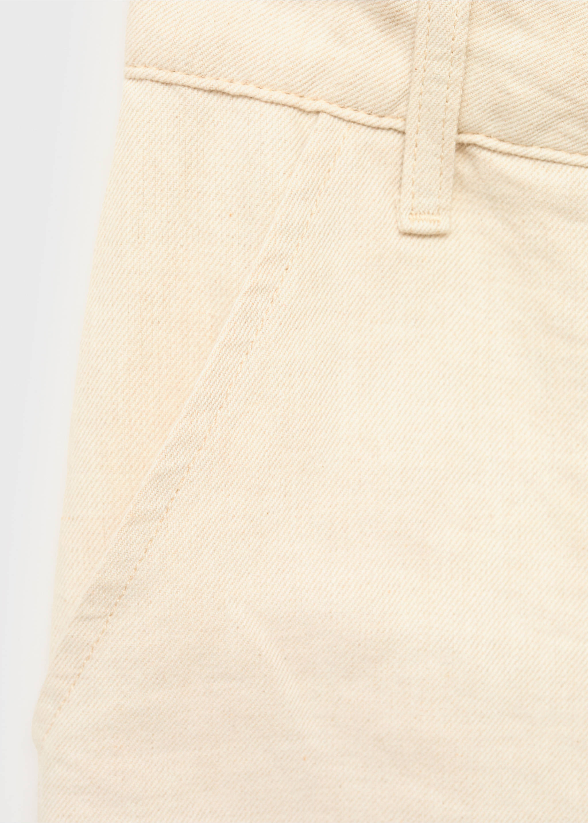 Pantalons cargo lli vora abullonada - Detall de l'article 8, Gris clar/pastel. Ref: 87055995-00.