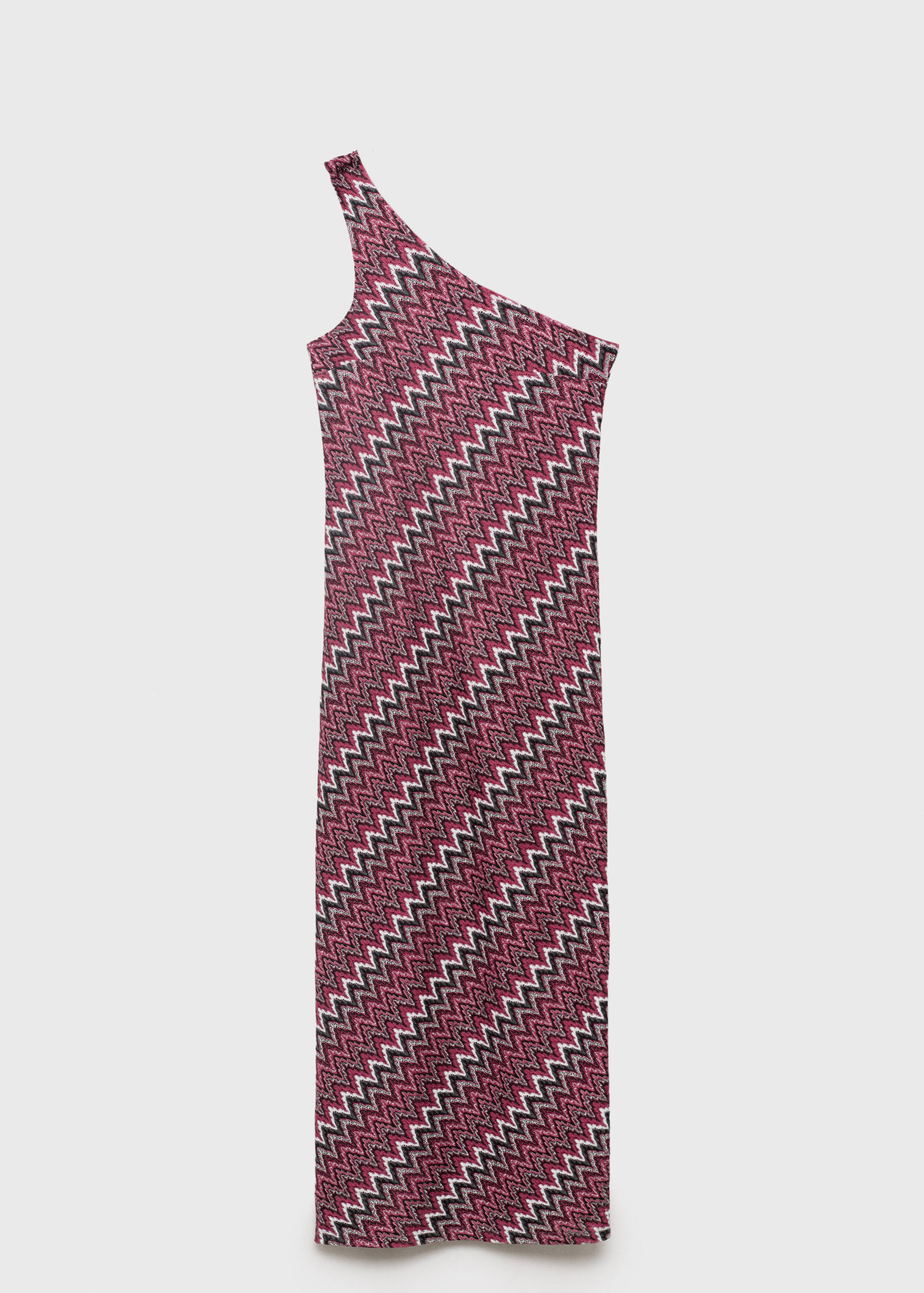 Lurex zigzag dress - Article without model