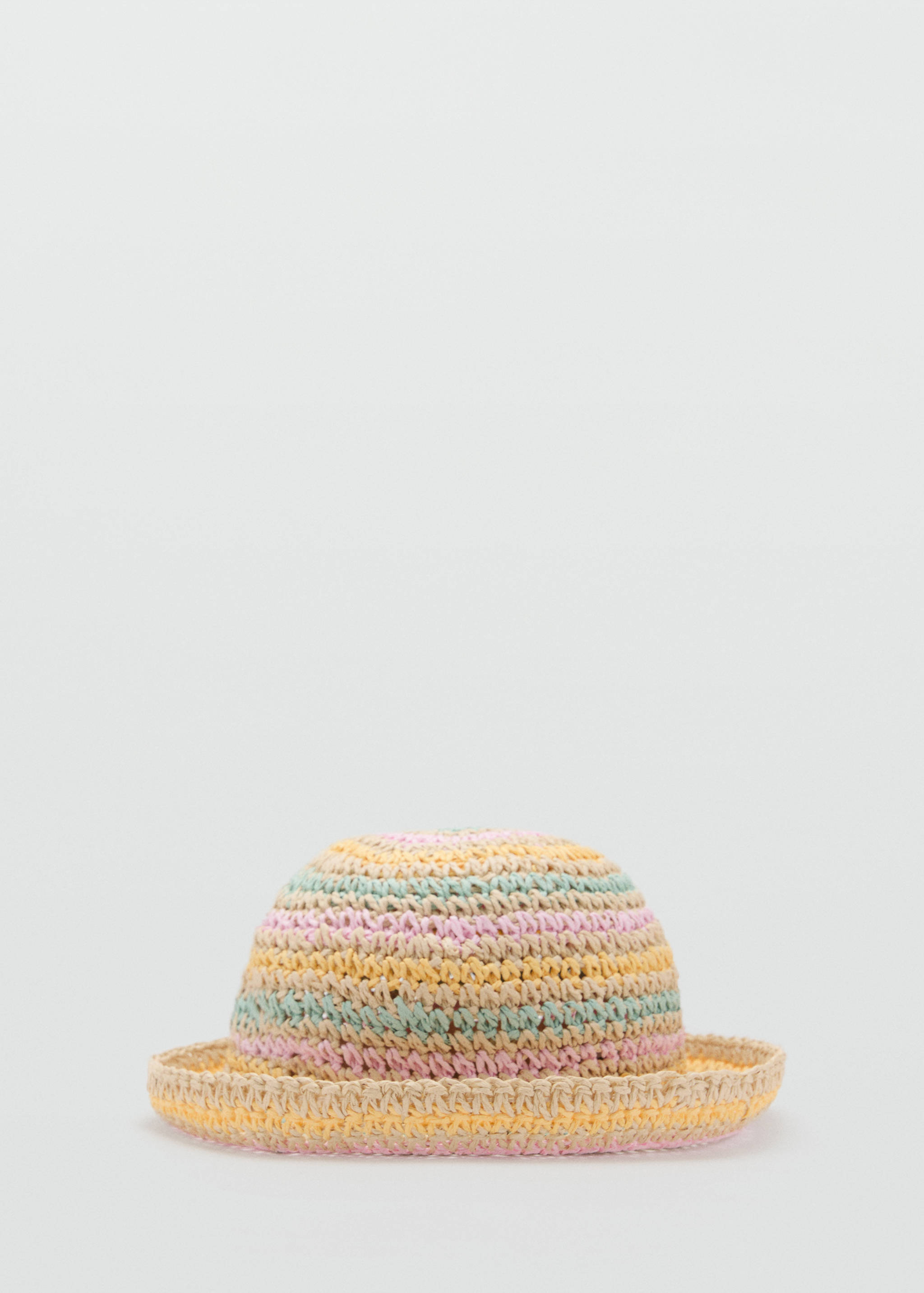 Combined natural fibre hat - Article without model