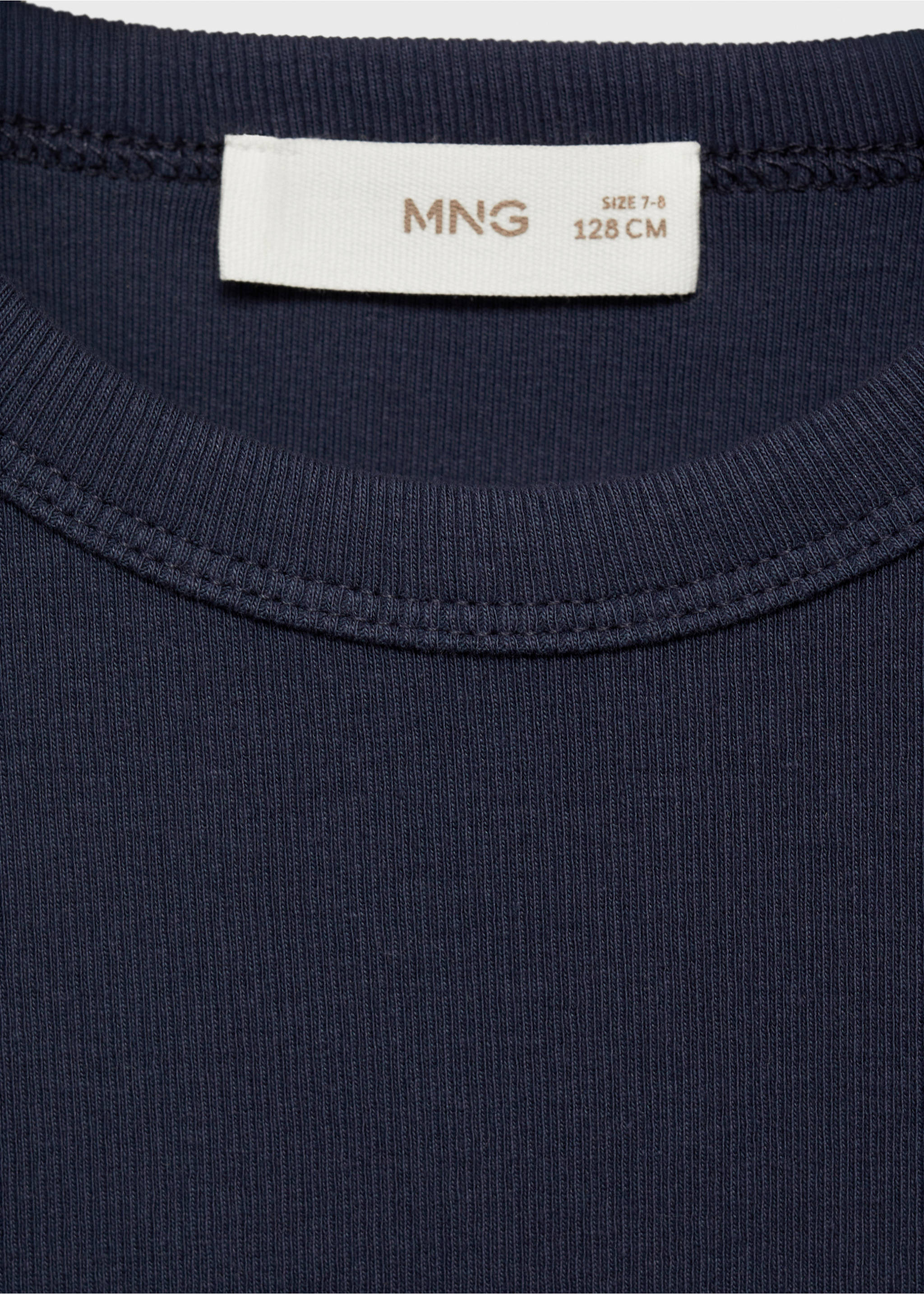 Top crop punto - Detalle del artículo 8, Azul marino oscuro. Ref: 87056344-00.