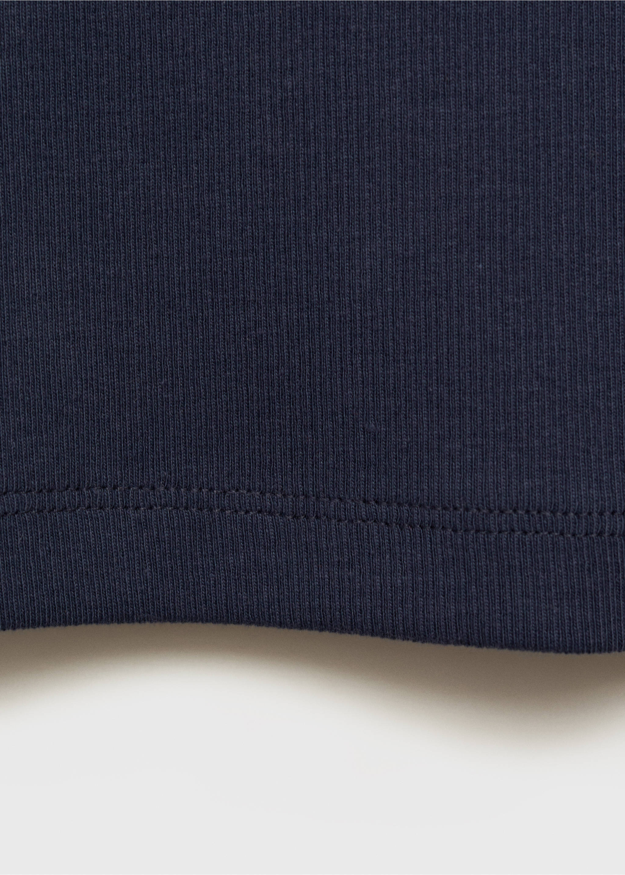 Top crop punto - Detalle del artículo 0, Azul marino oscuro. Ref: 87056344-00.