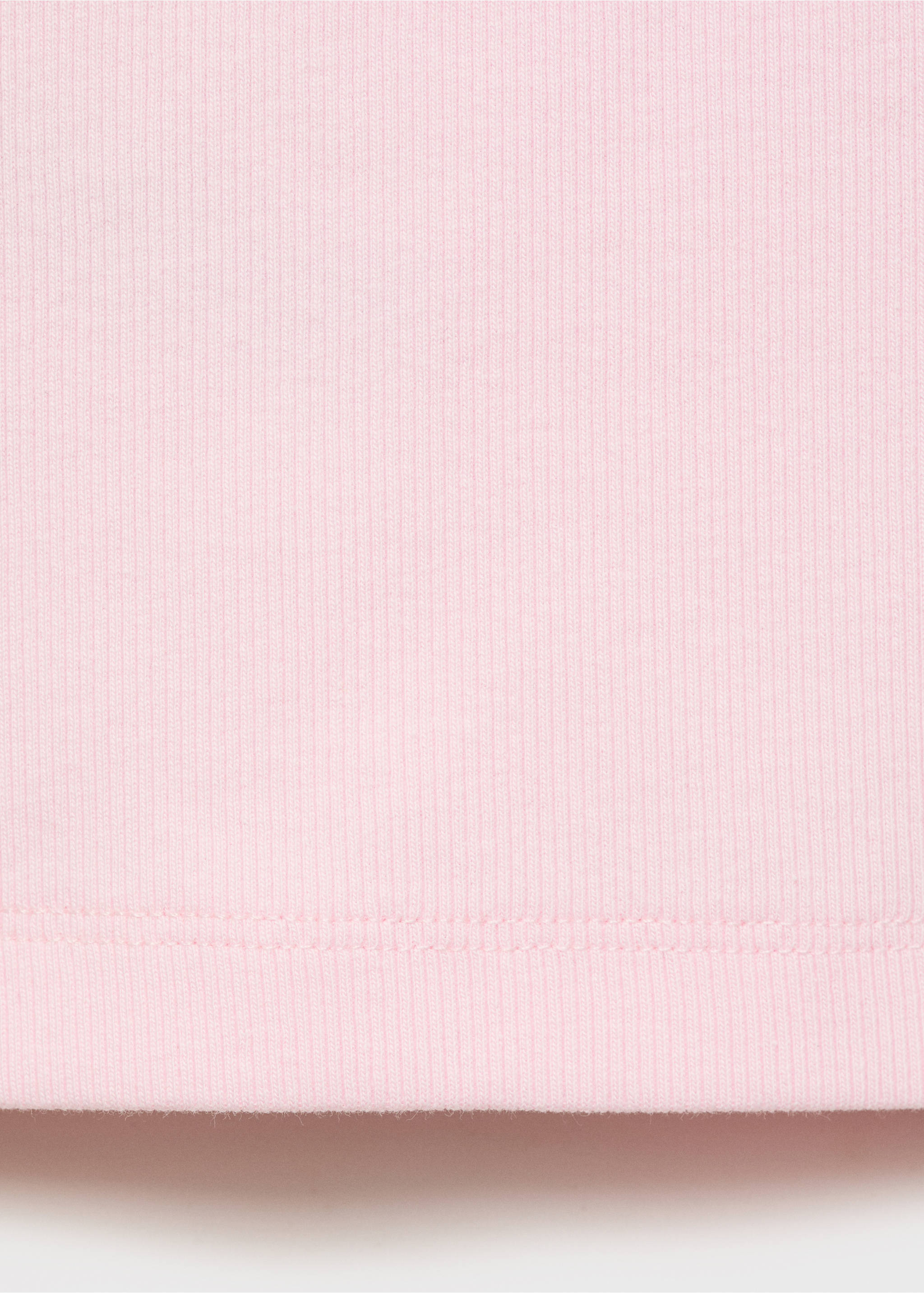 Top crop punto - Detalle del artículo 0, Rosa. Ref: 87056344-00.