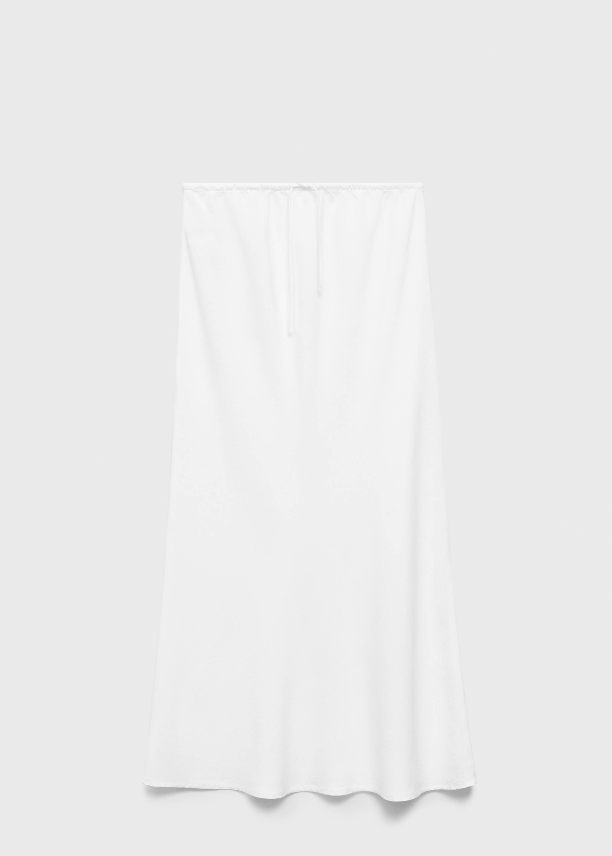 Bow linen skirt - Article without model
