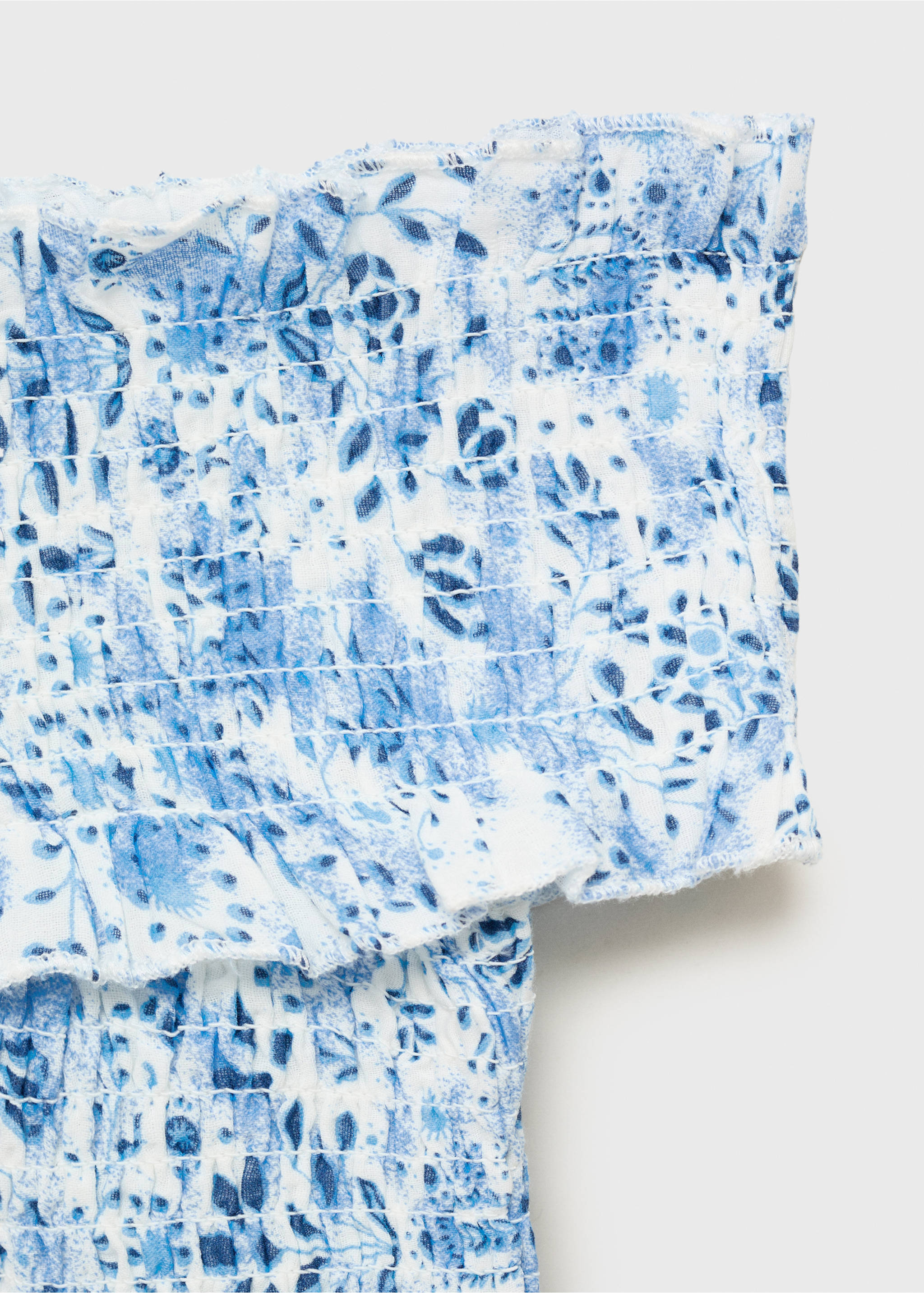 Top épaules dénudées - Détail de l'article 0, Bleu ciel. Ref: 87056355-00.