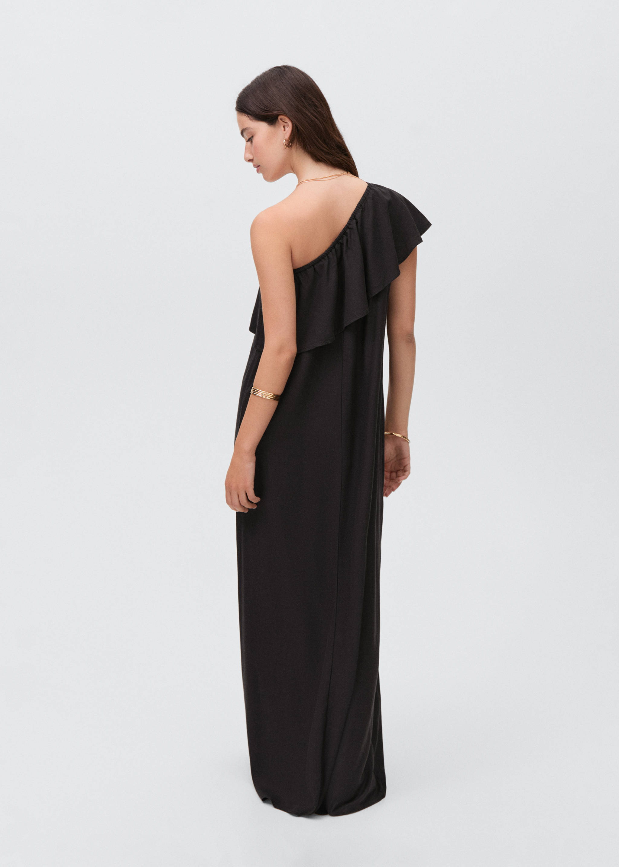 Robe lin volantée - Verso de l’article