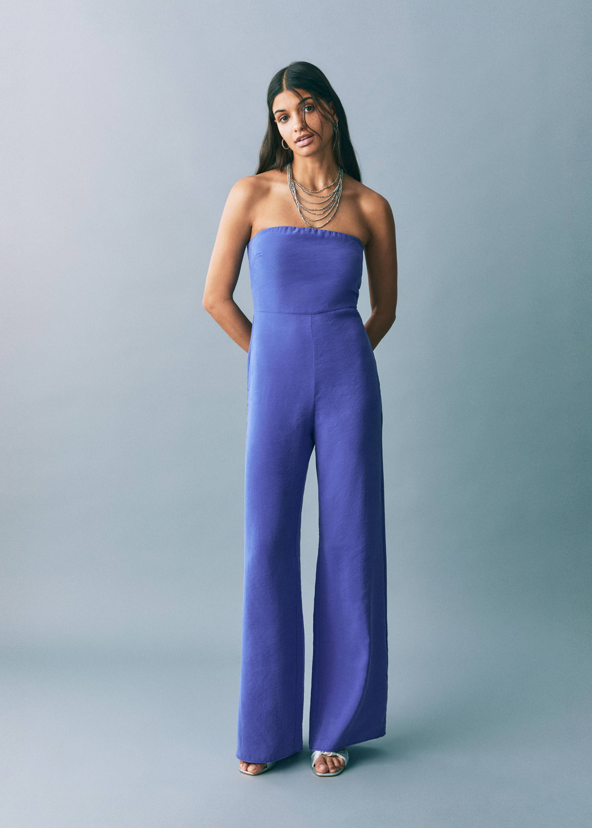 Long strapless jumpsuit - General plane