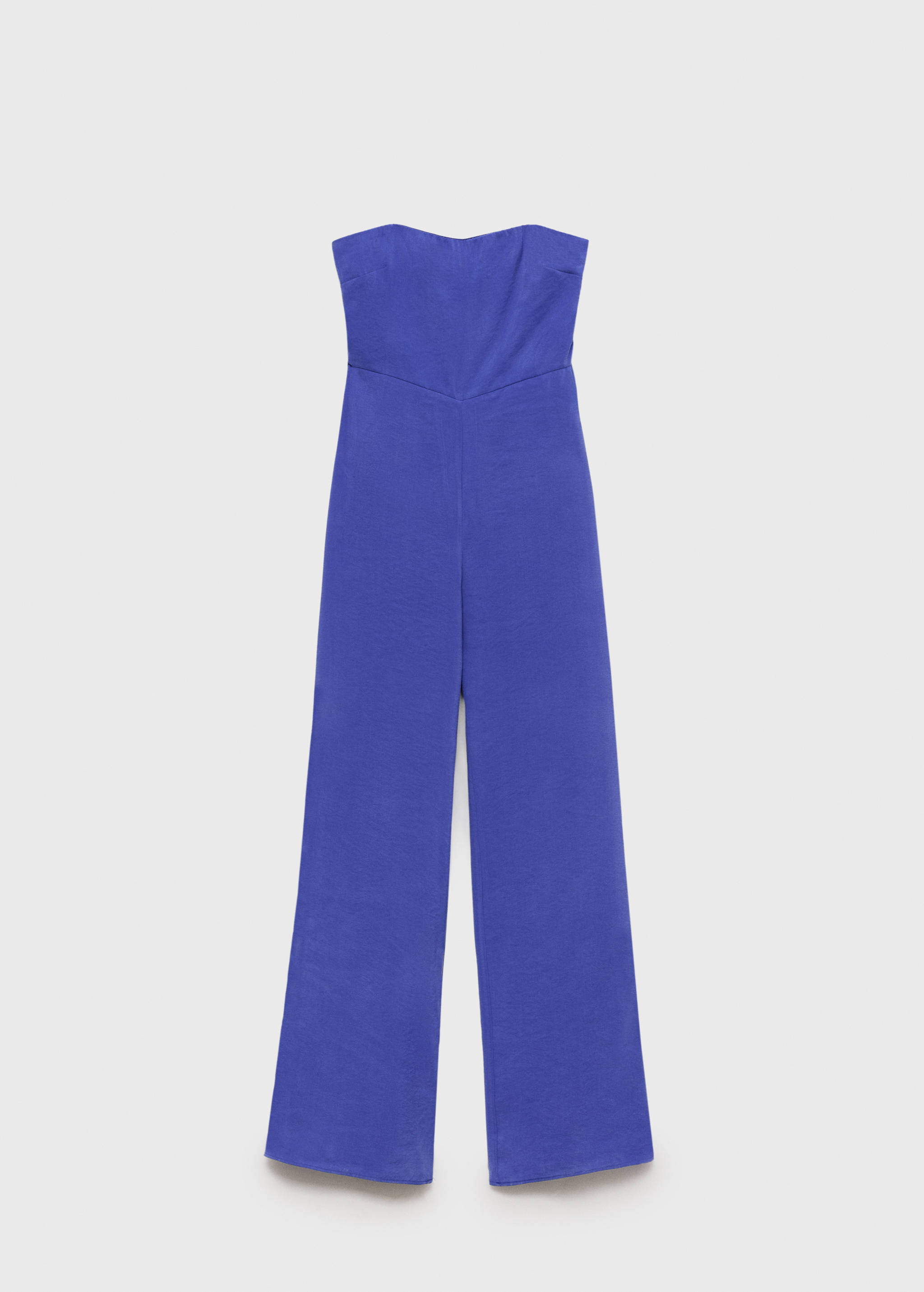 Long strapless jumpsuit - Article without model