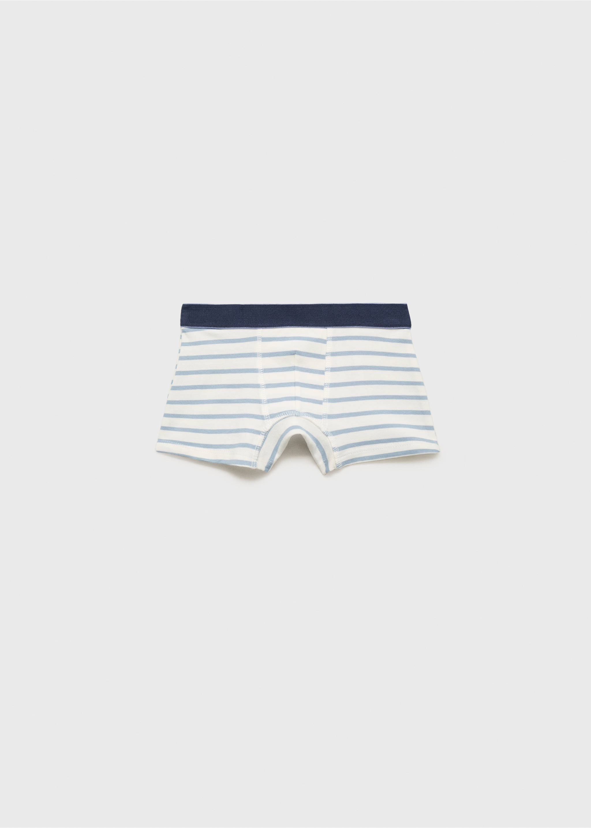 3er-Pack kombinierte Boxershorts - Rückseite des Artikels, Blau. Ref: 87056360-00.