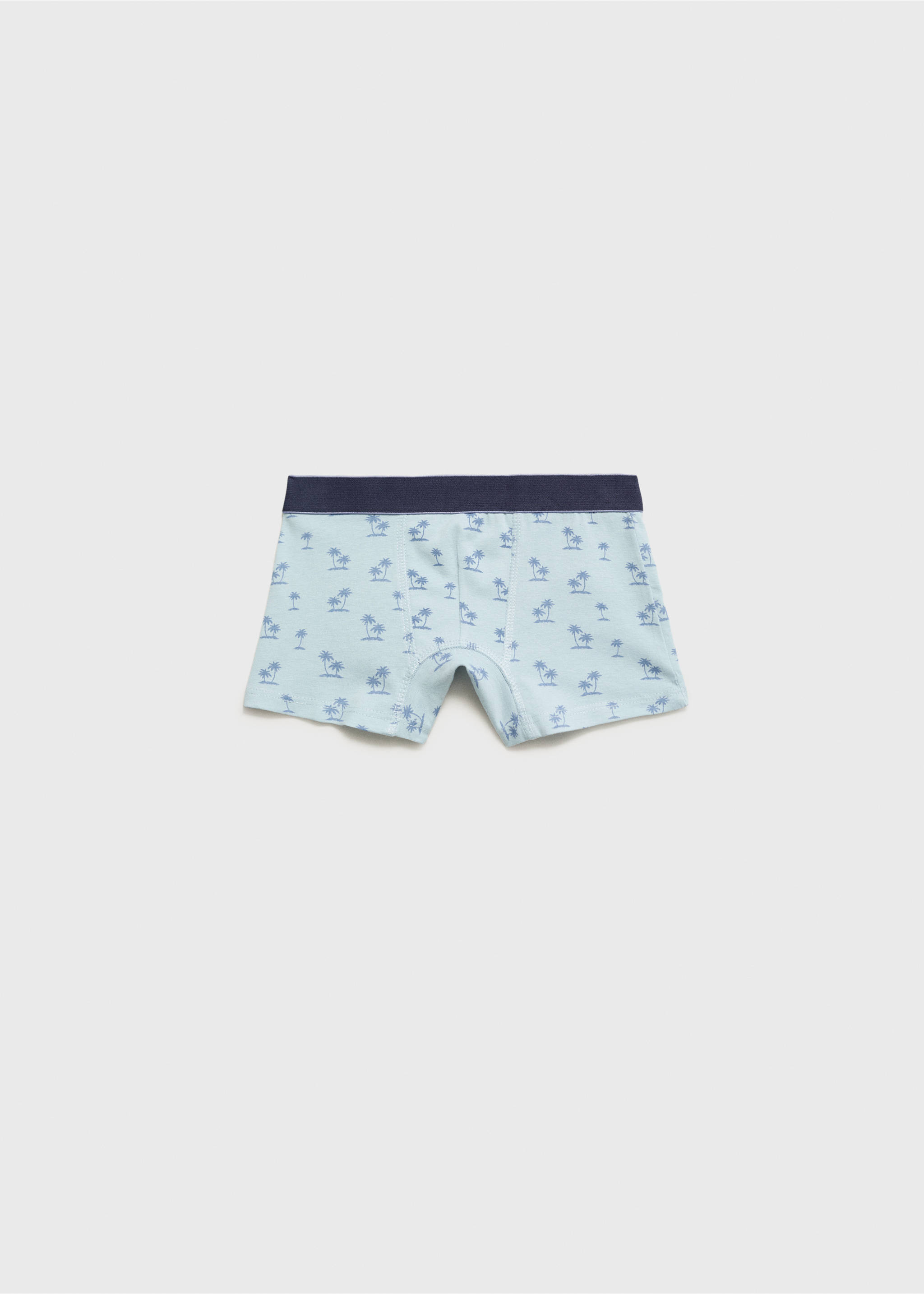 3er-Pack kombinierte Boxershorts - Detail des Artikels 8, Blau. Ref: 87056360-00.