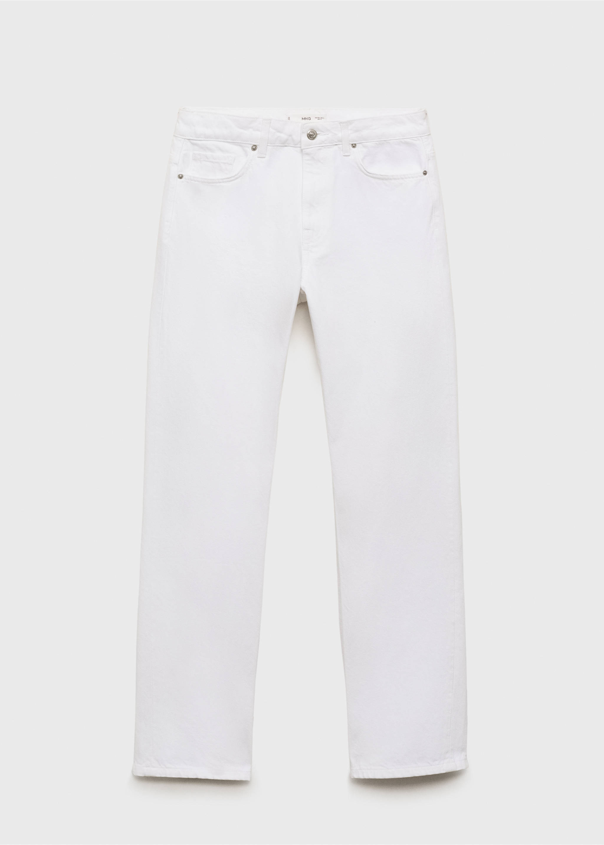 Texans rectes tir mitjà - Article sense model, Blanc. Ref: 87056368-00.