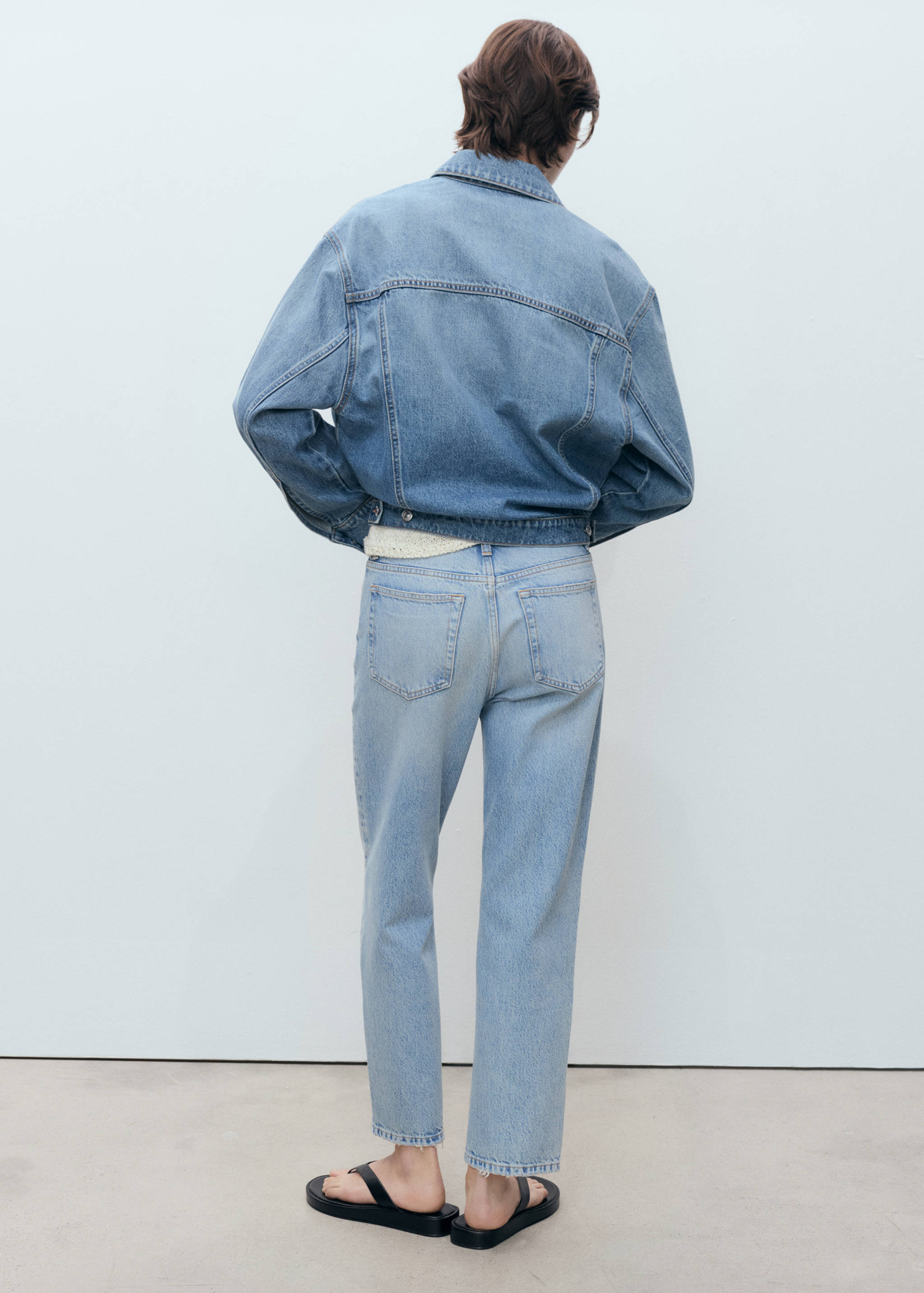 Texans rectes tir mitjà - Revers de l'article