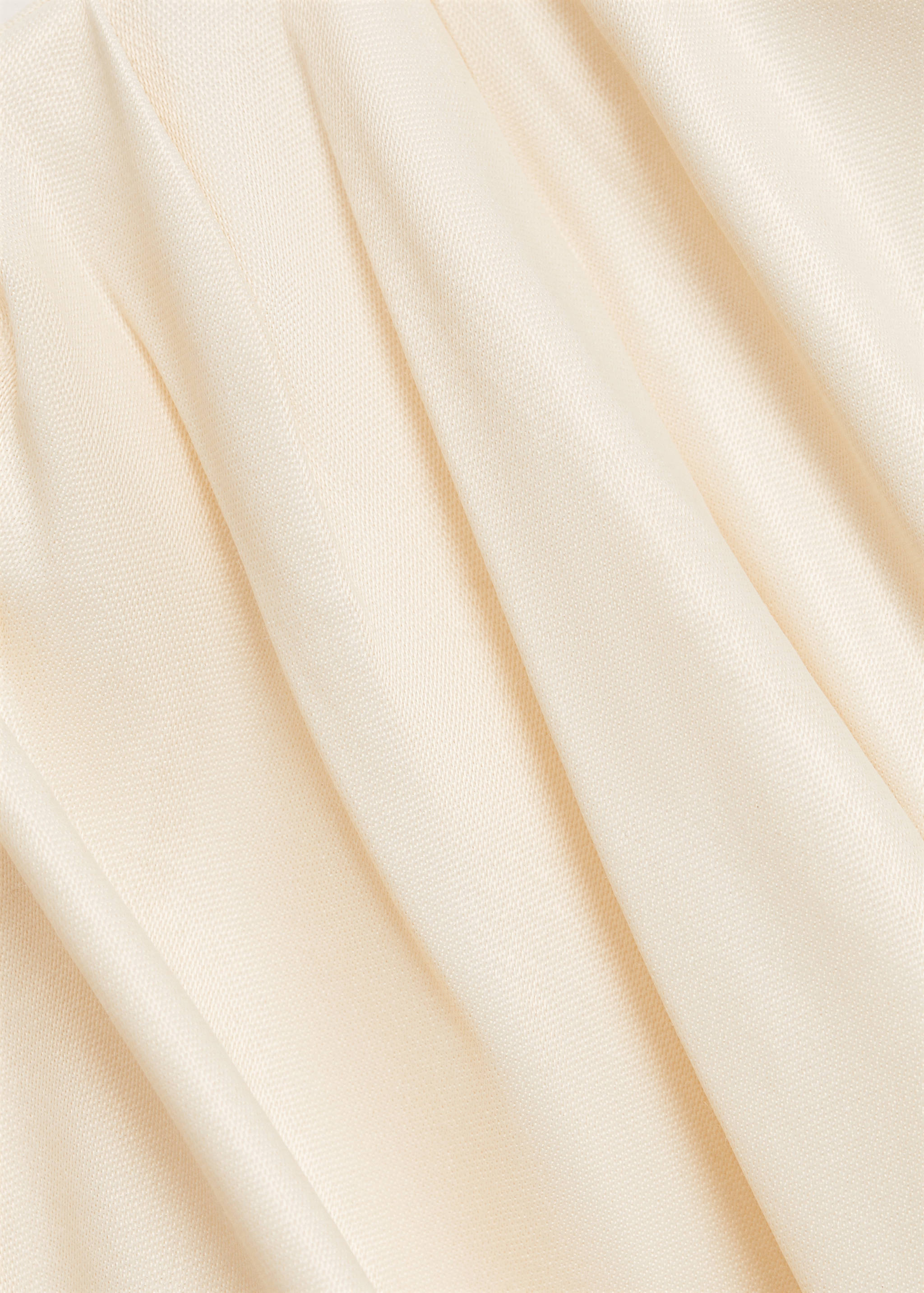 Draped asymmetrical midi-dress - Details of the article 8