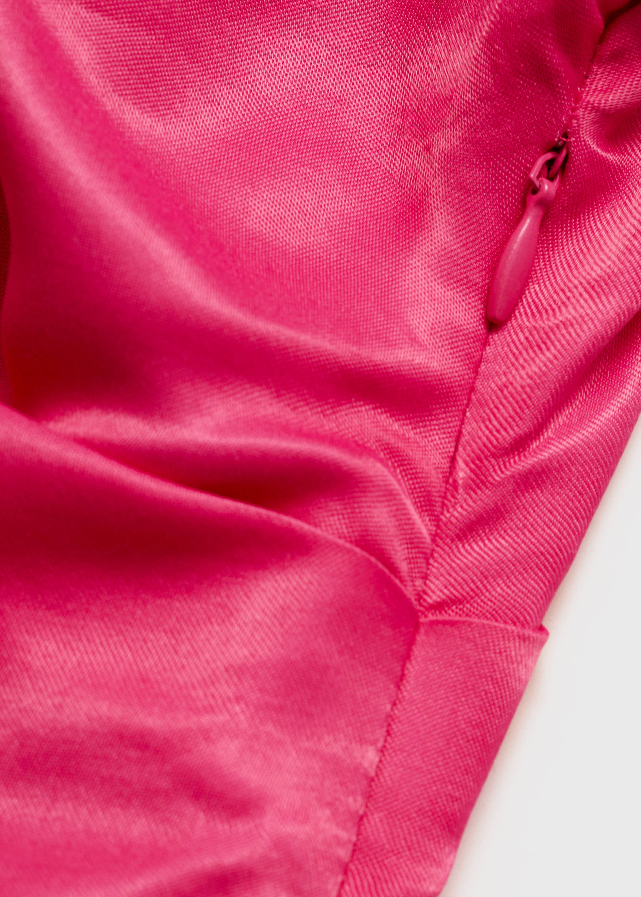 Draped asymmetrical midi-dress - Details of the article 0