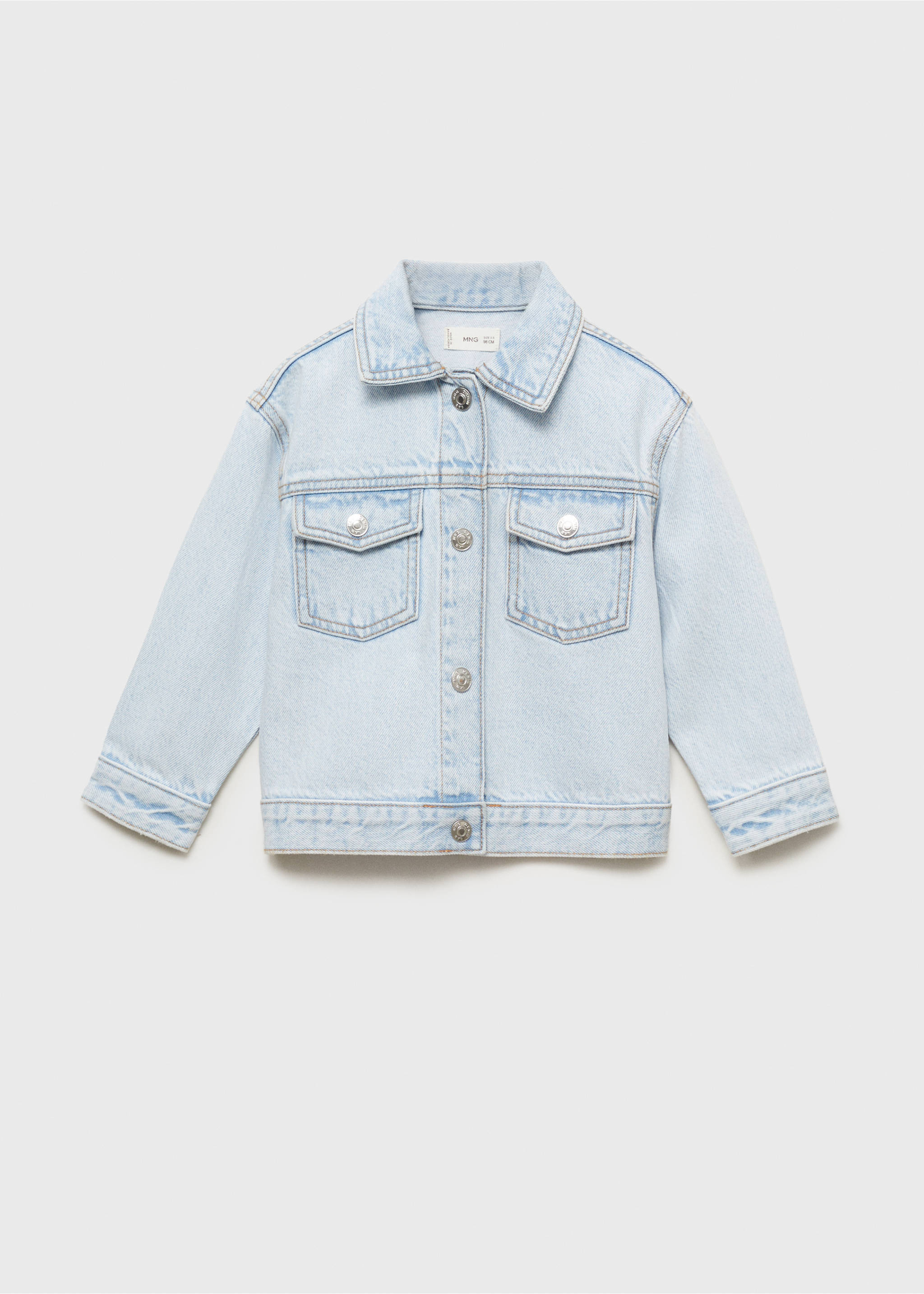 Denim jacket - Article without model, Medium Blue. Ref: 87056717-00.