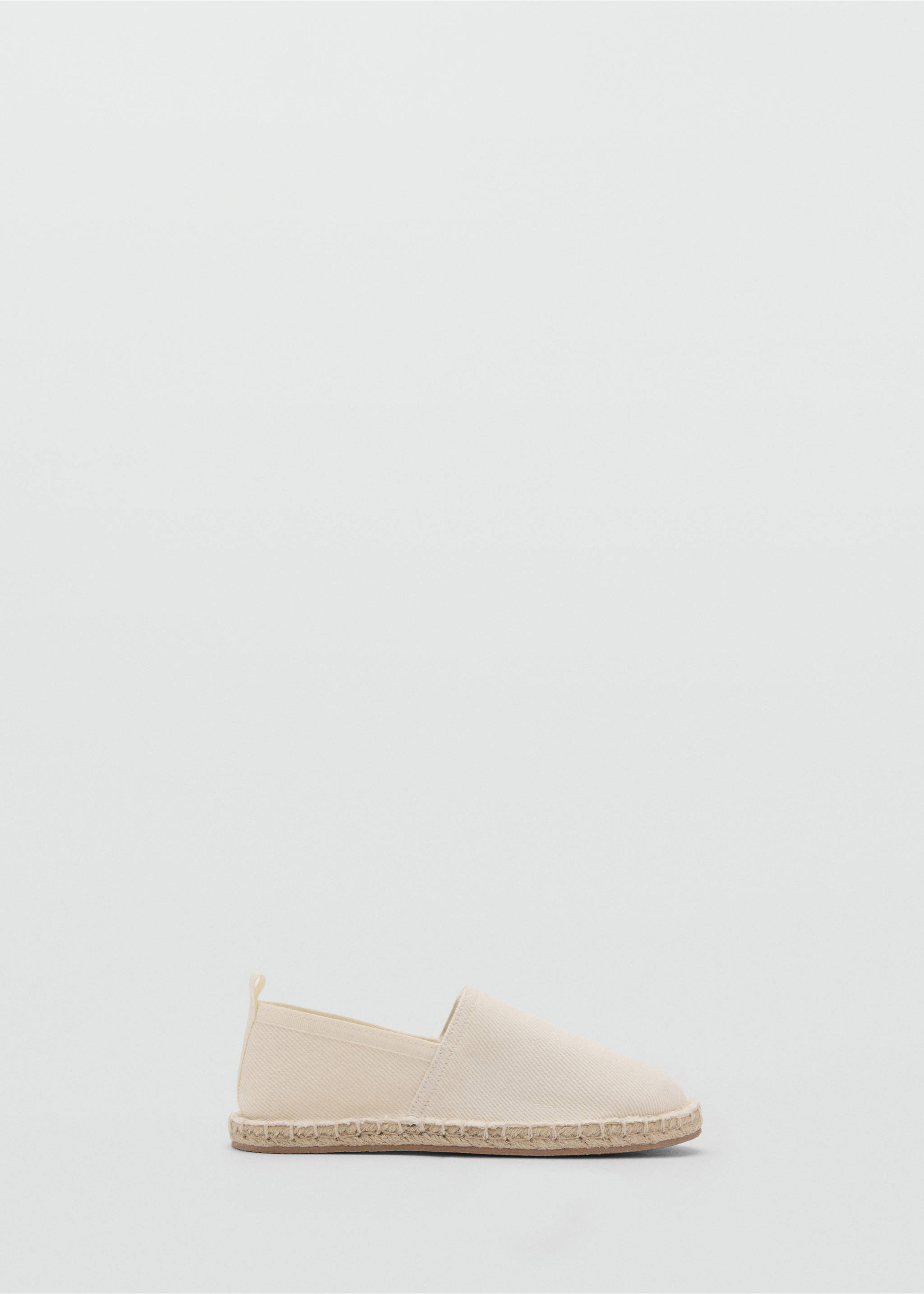 Cotton espadrilles - Article without model, White. Ref: 87057161-00.