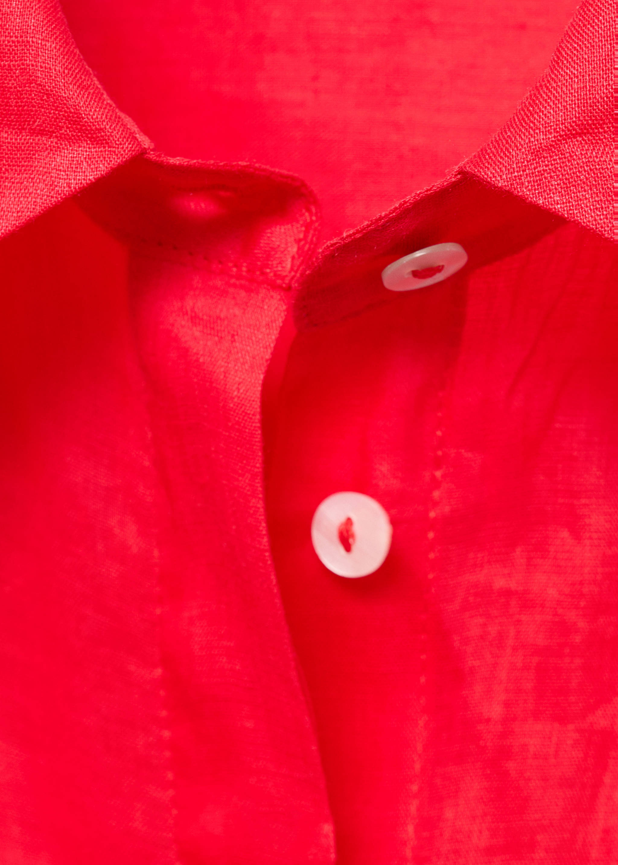 Ramie shirt with pocket - Details of the article 8