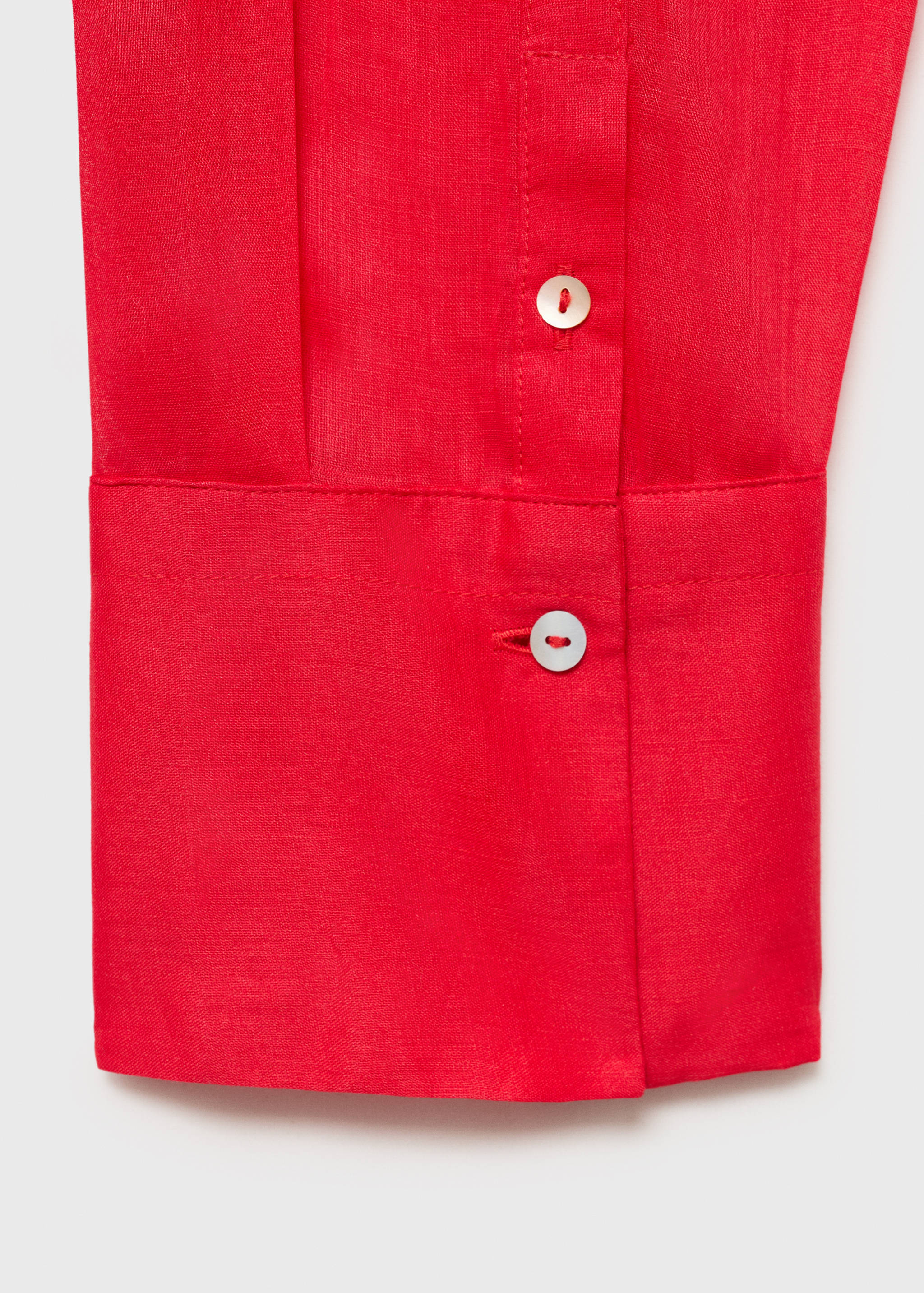 Ramie shirt with pocket - Details of the article 0