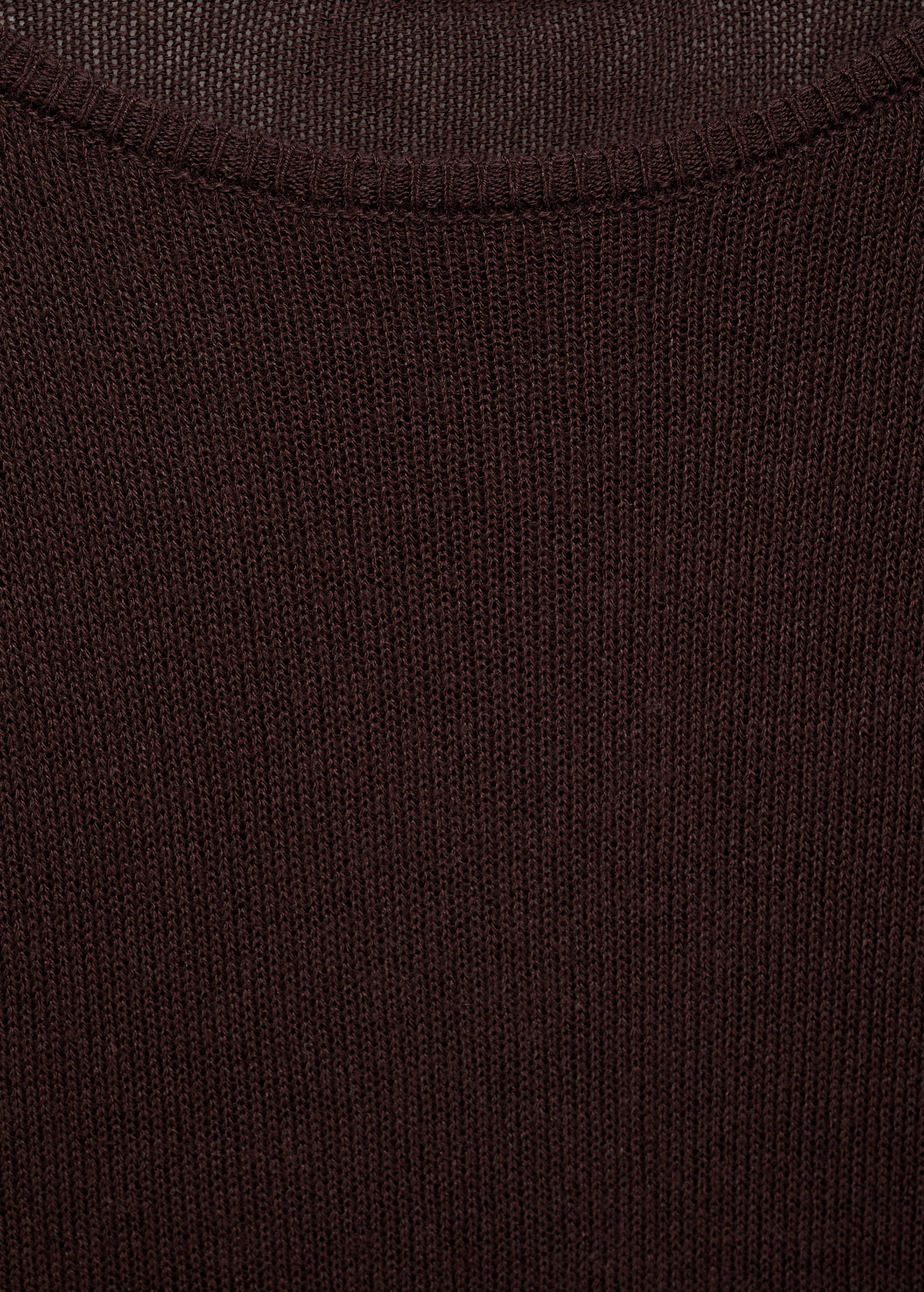 Linen-blend boat-neck sweater - Details of the article 8