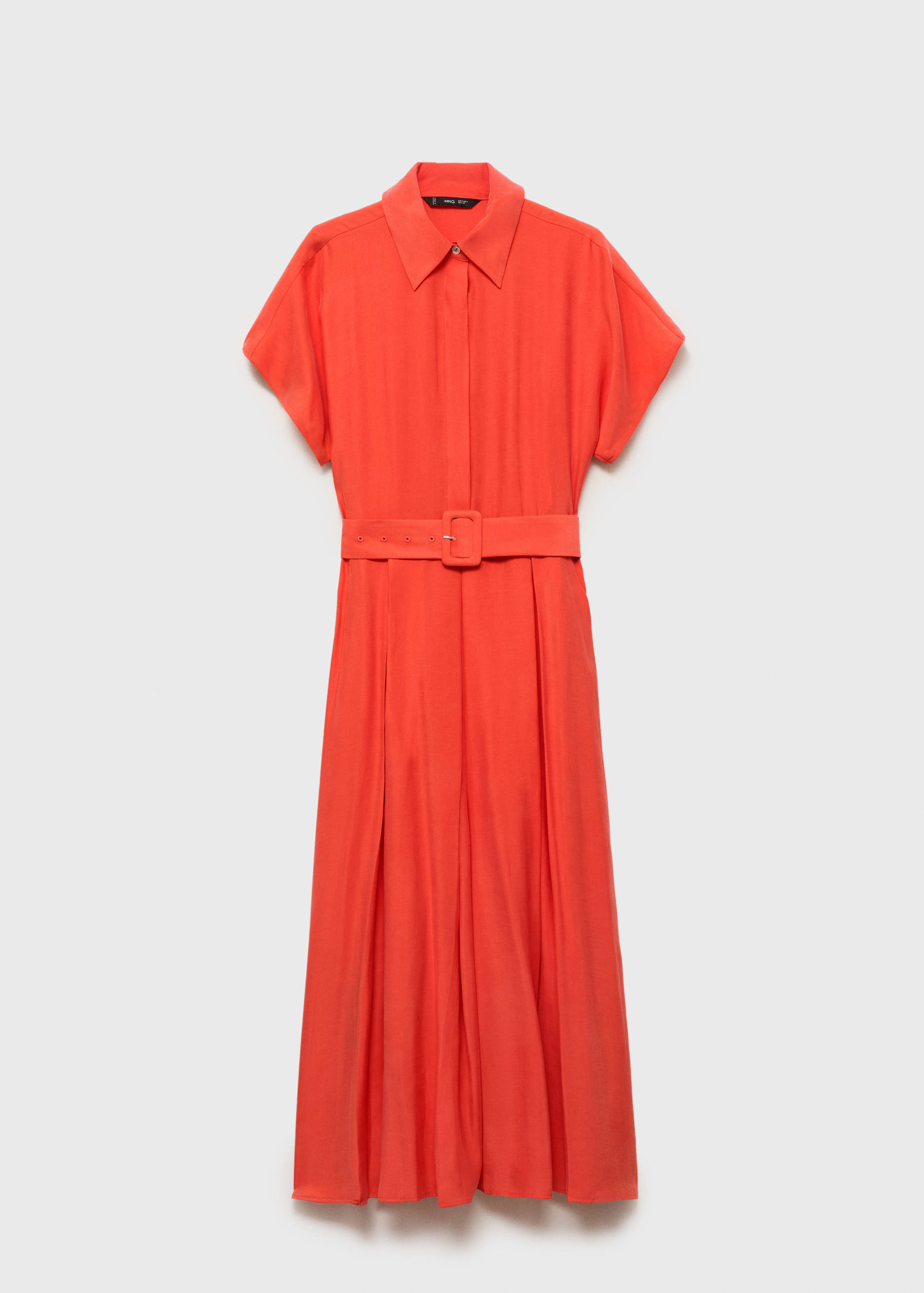 Vestito midi svasato cintura - Articolo senza modello