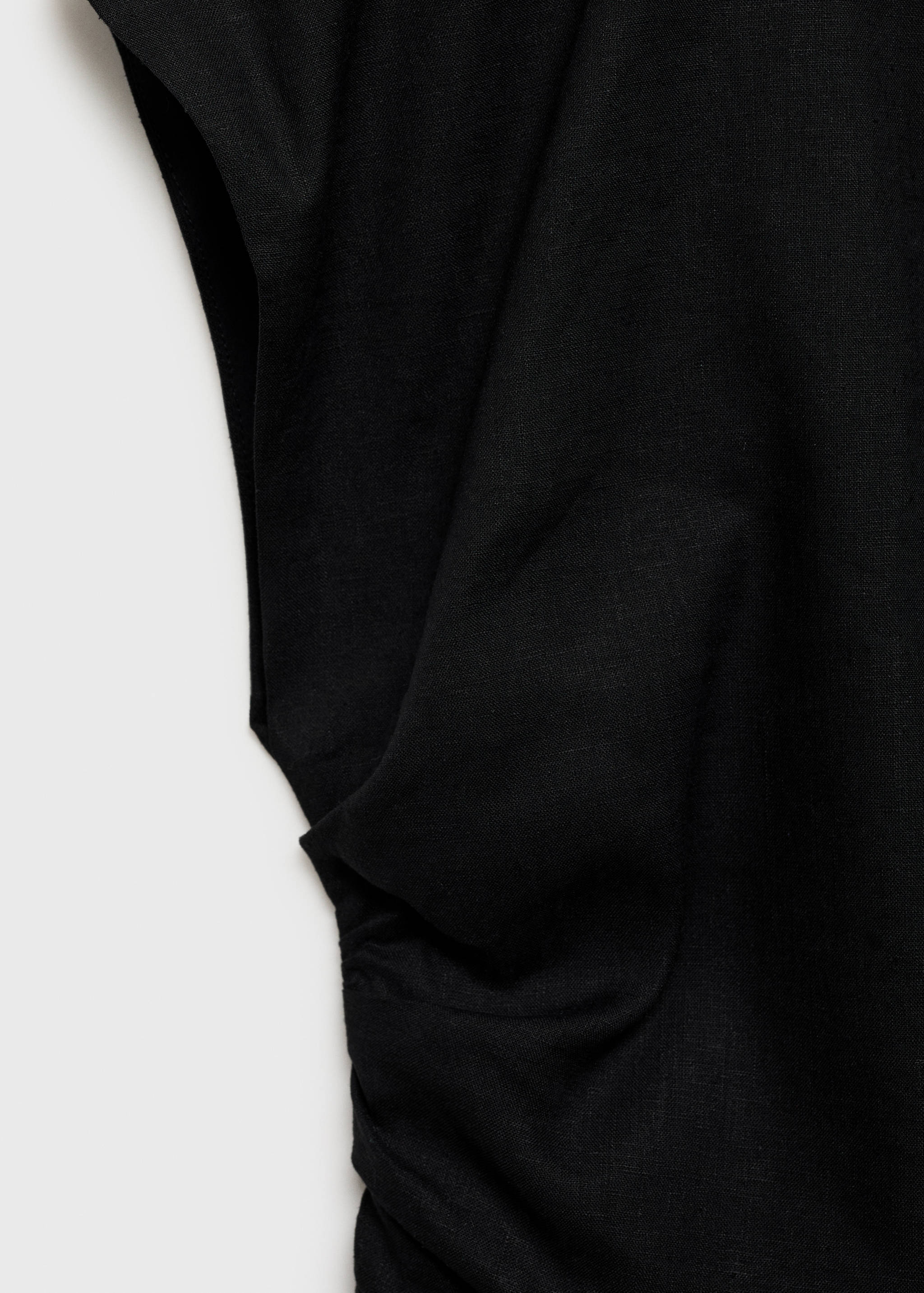 Asymmetrische linnen top - Detail van het artikel 8