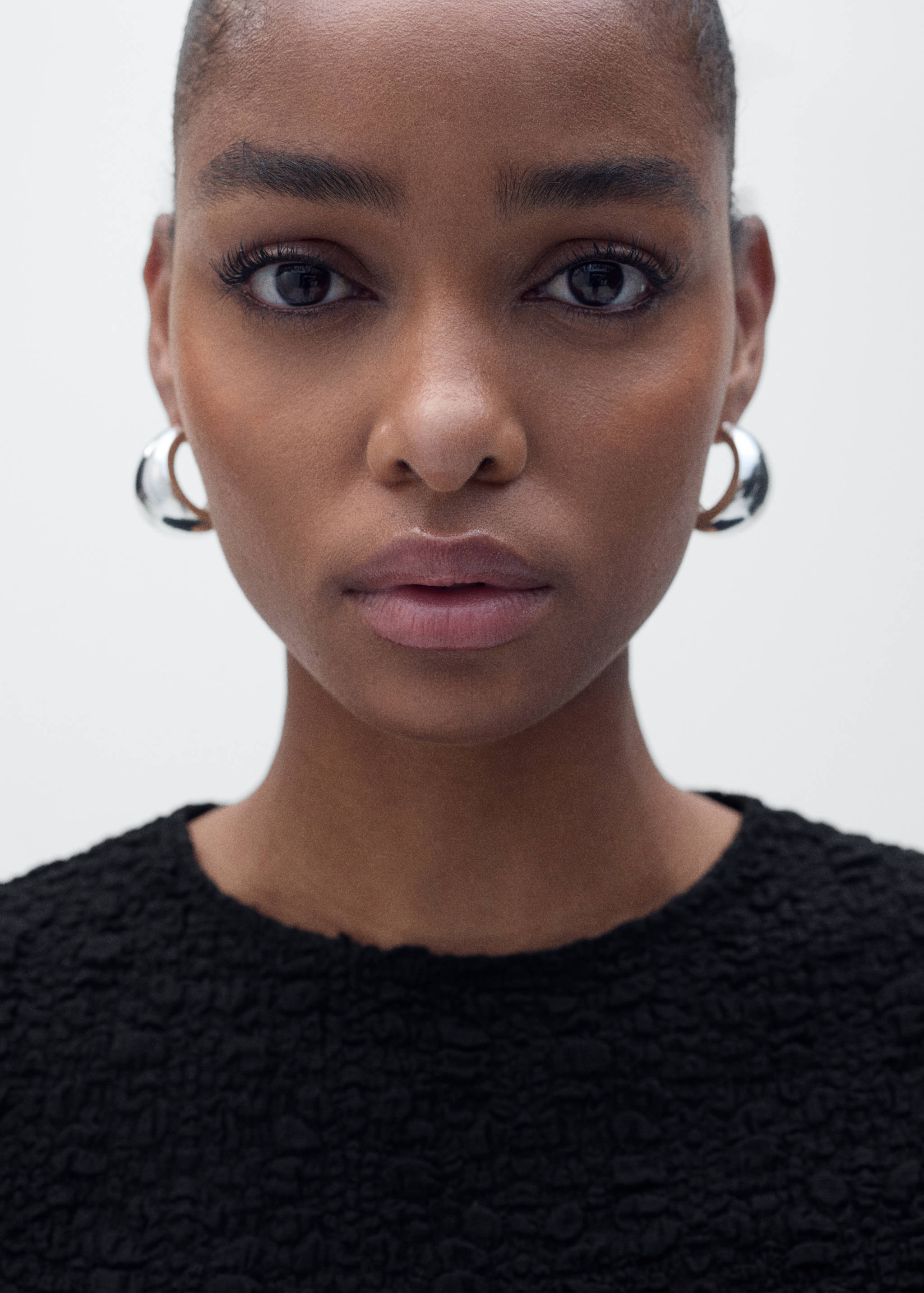 Tricou textură din amestec de bumbac - Detaliu al articolului 1