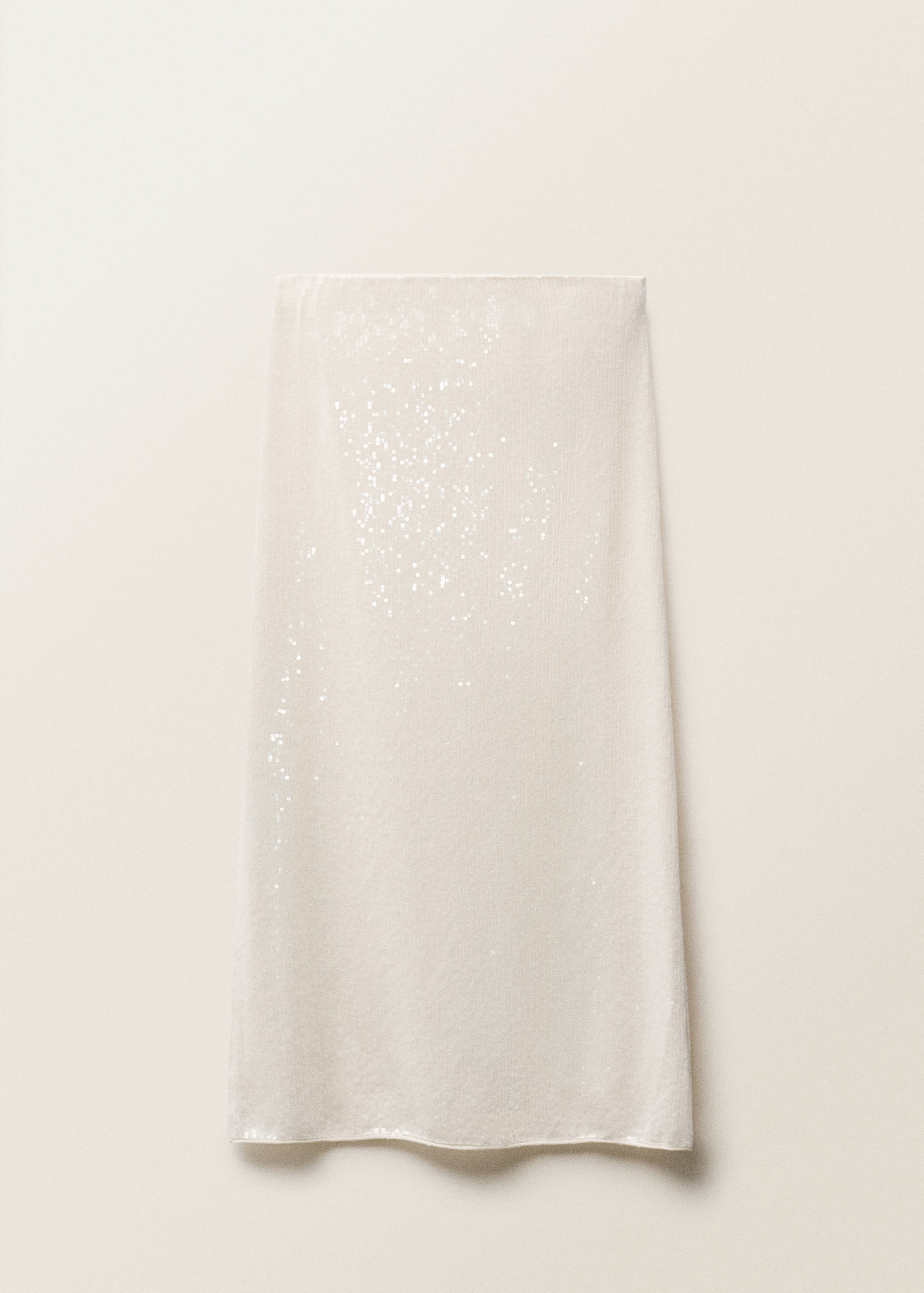 Knitted pencil knit with sequins - Article without model