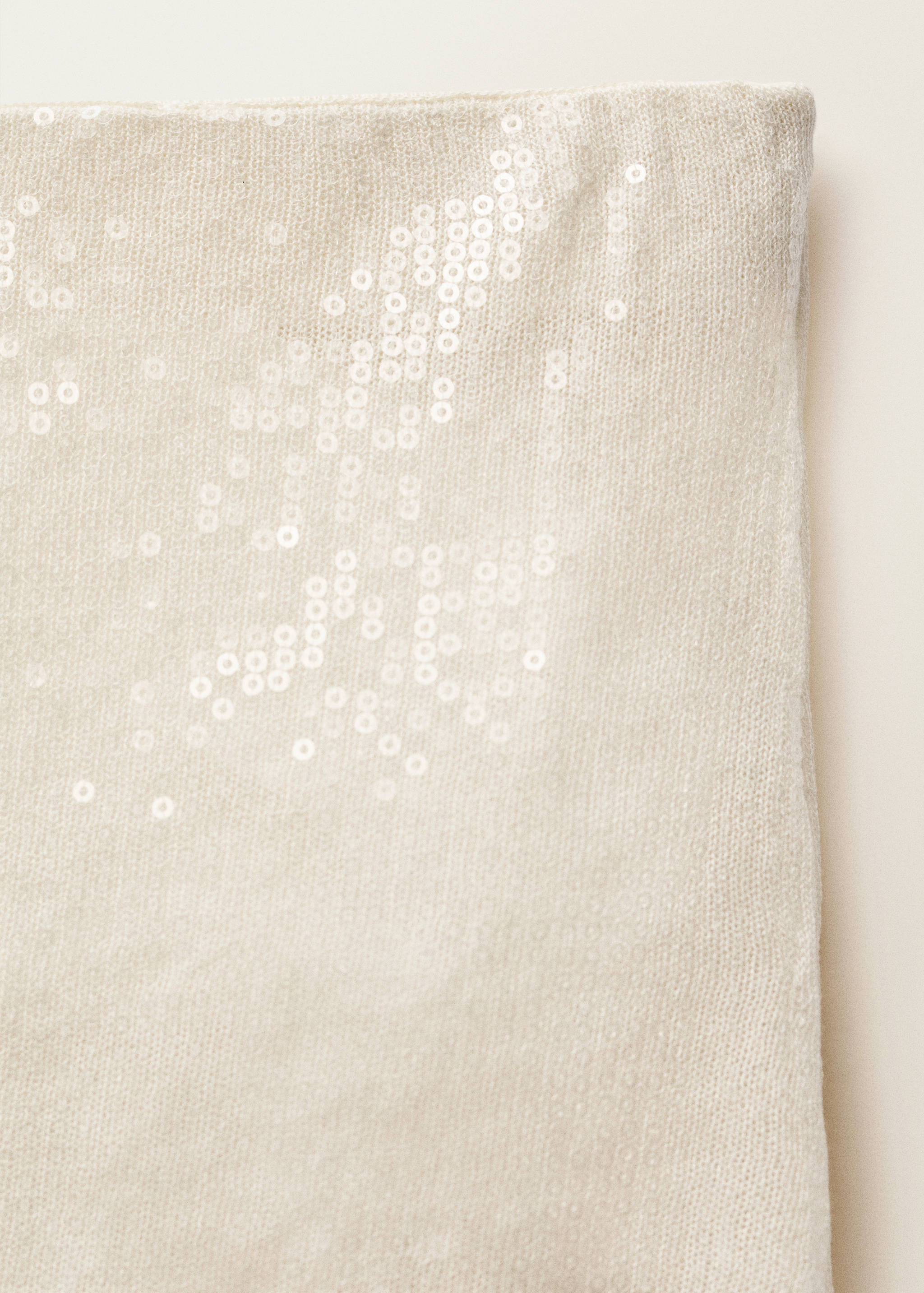 Knitted pencil knit with sequins - Details of the article 0