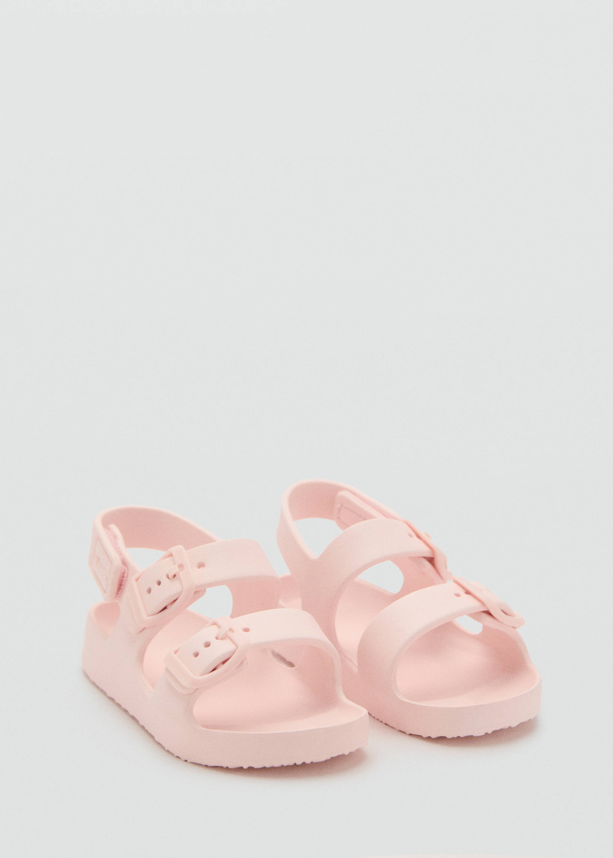 Flip-Flops mit Riemen und Schnalle - Mittlere Ansicht