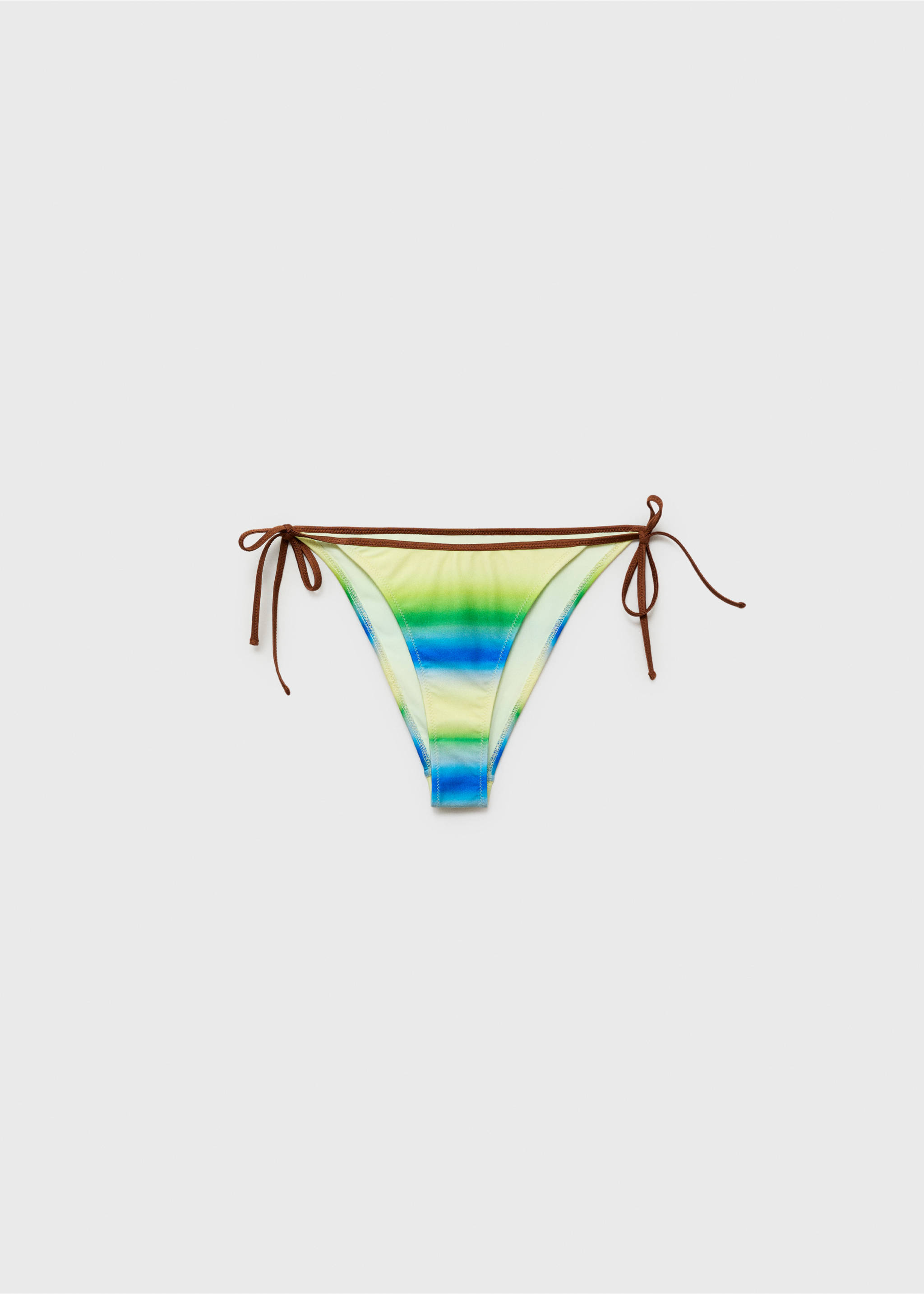 Gradient-effect bikini bottoms - Article without model, Blue. Ref: 87057679-00.