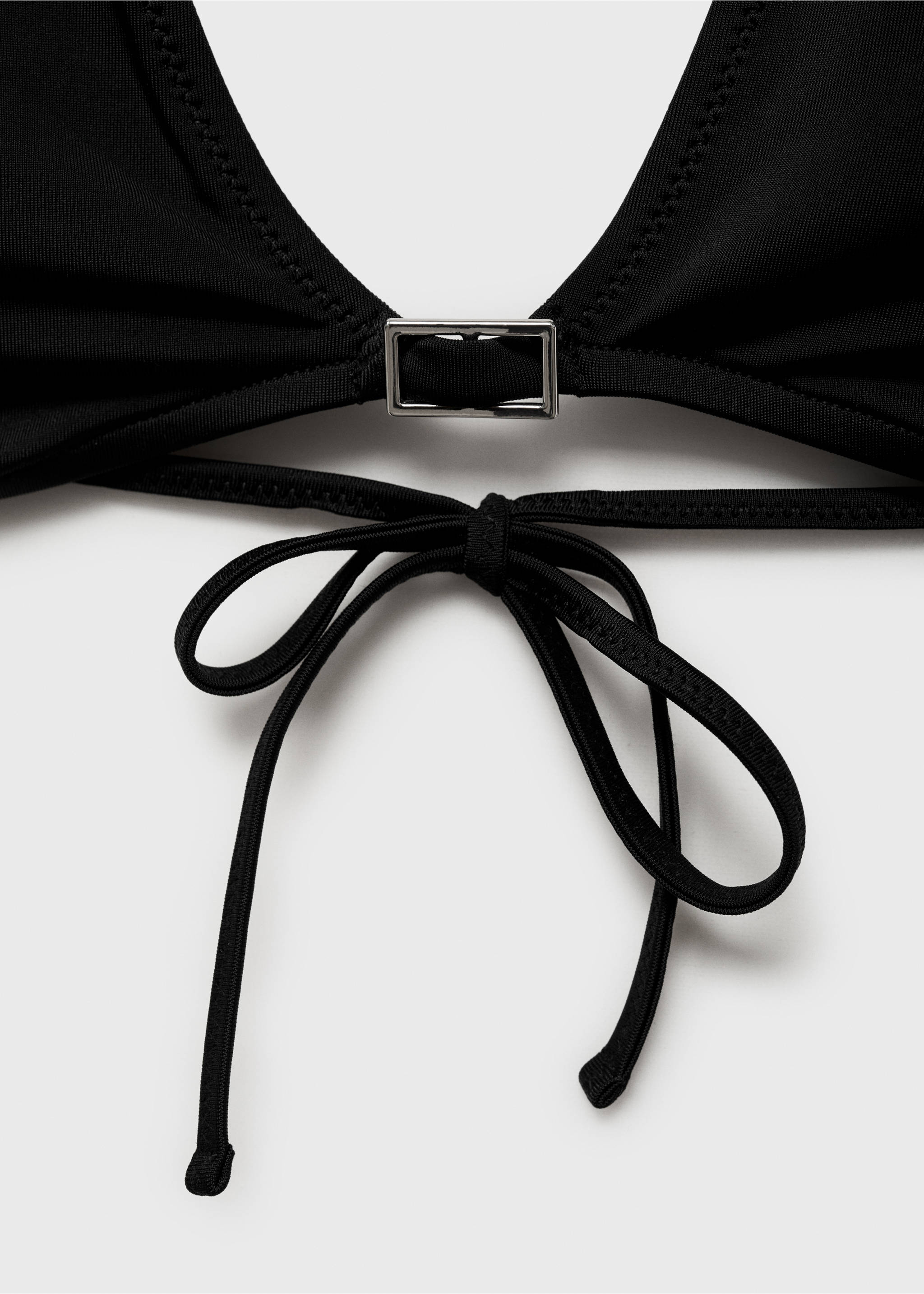 Bikinitopp med spänne - Detaljer om artikeln 8, Svart. Ref: 87057684-00.