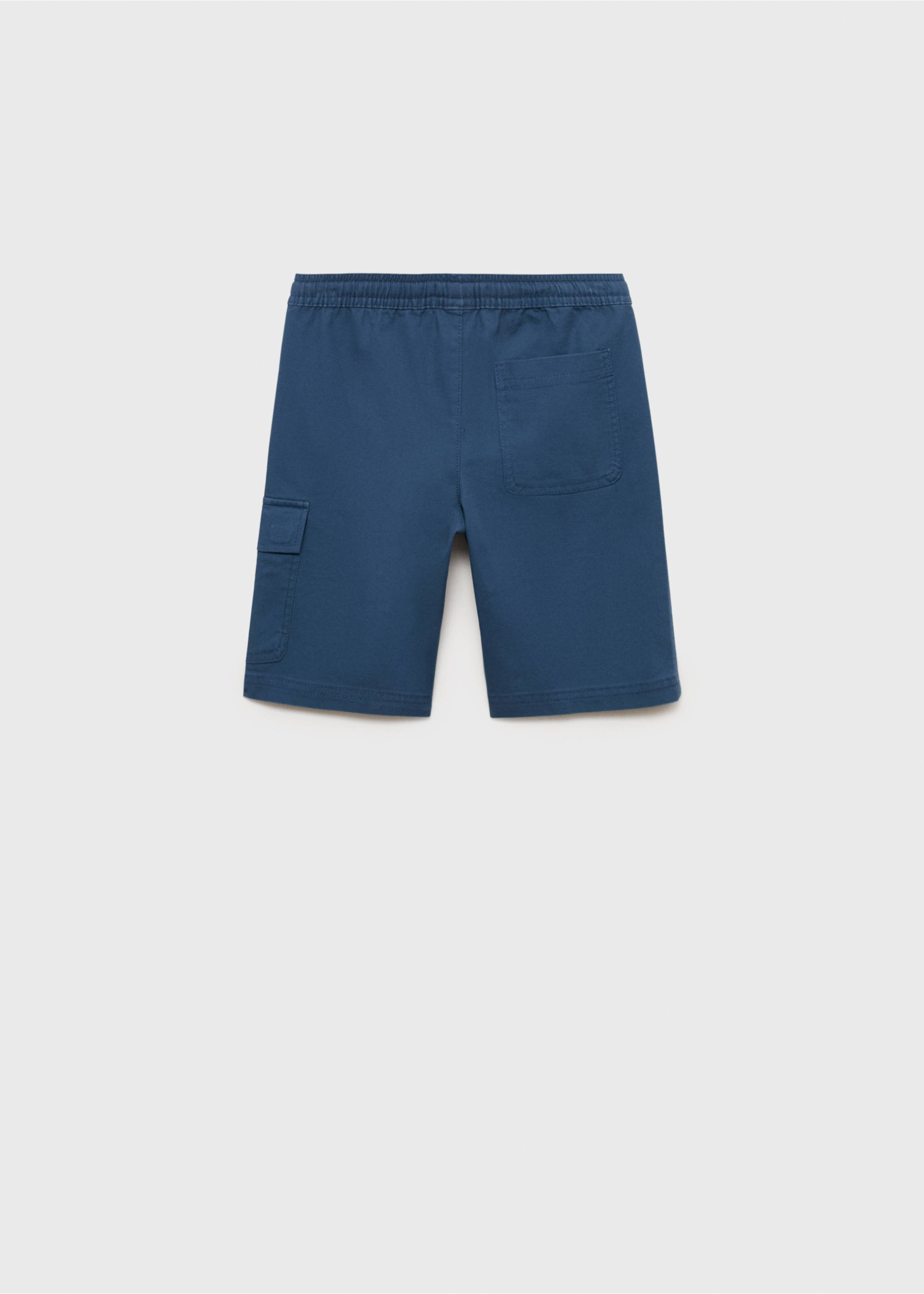 Cargo-Bermudas - Rückseite des Artikels, Blau. Ref: 87057685-00.