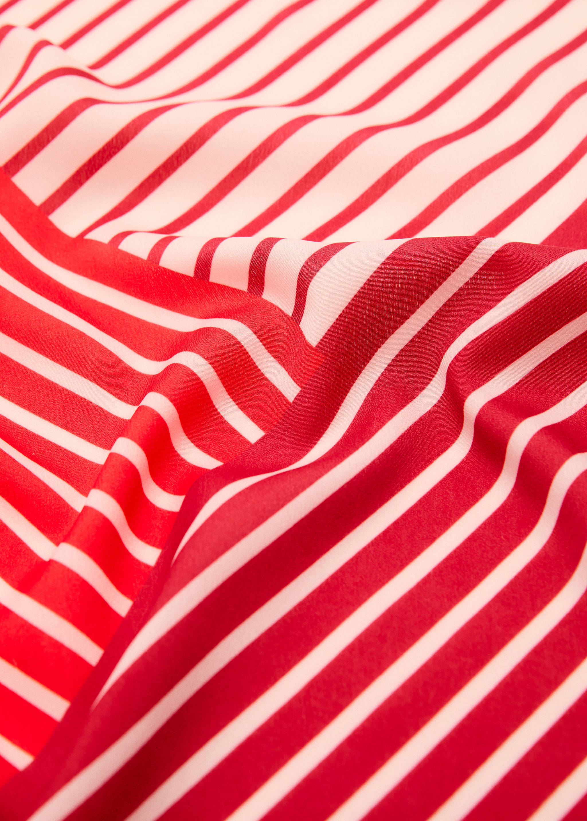 Abstract stripe-print scarf - Medium plane