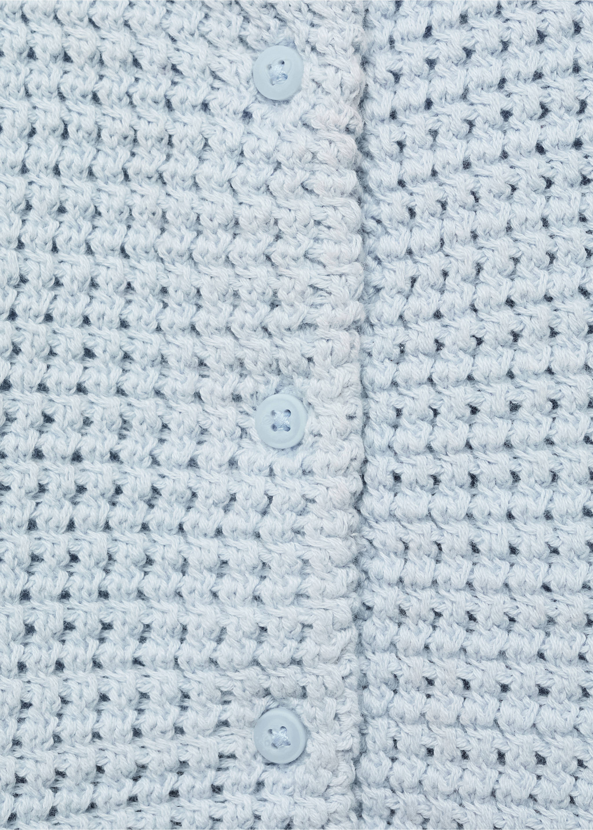 Top maille boutons - Détail de l'article 0, Bleu ciel. Ref: 87057697-00.