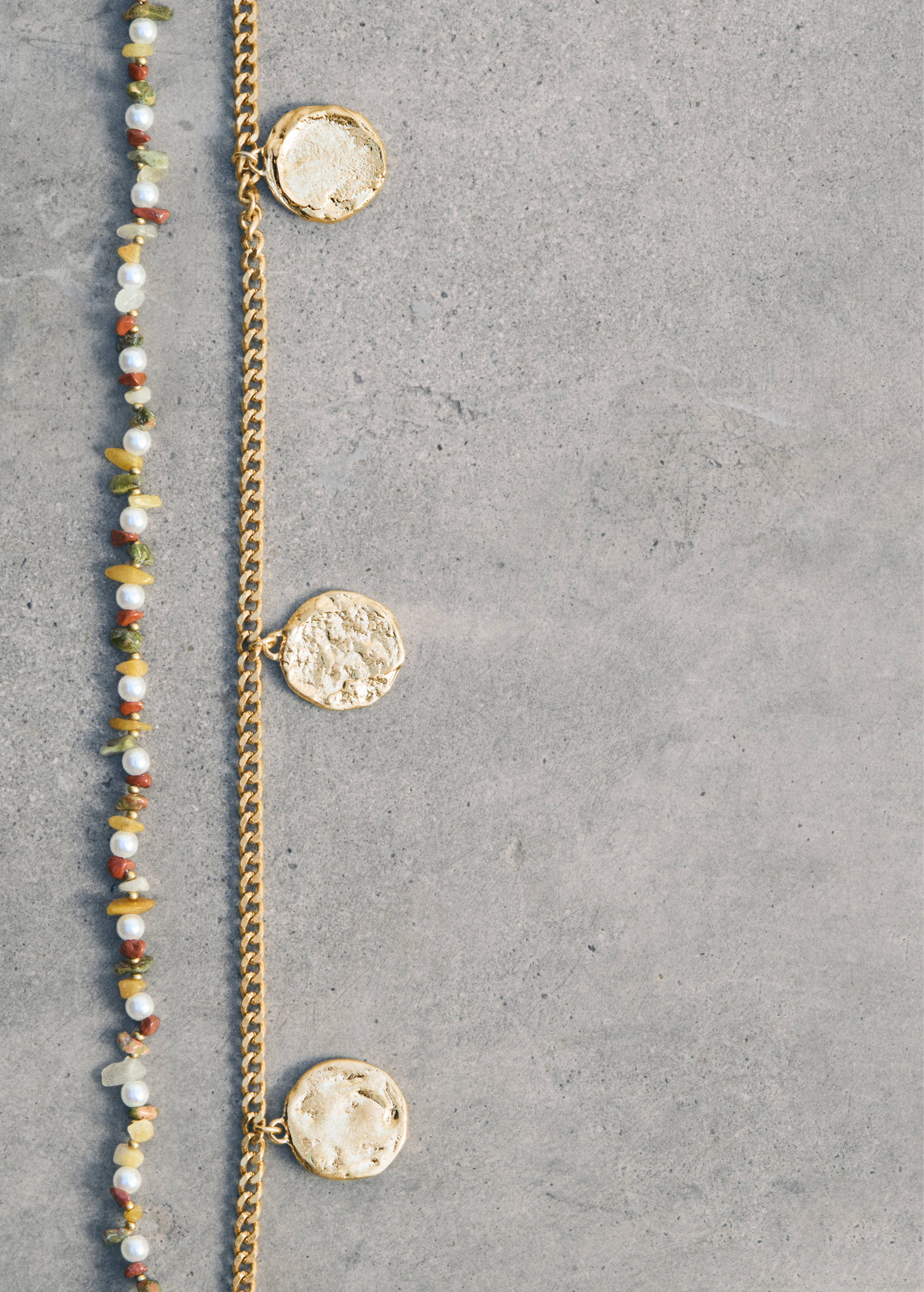 Combined double-pendant necklace - Details of the article 6