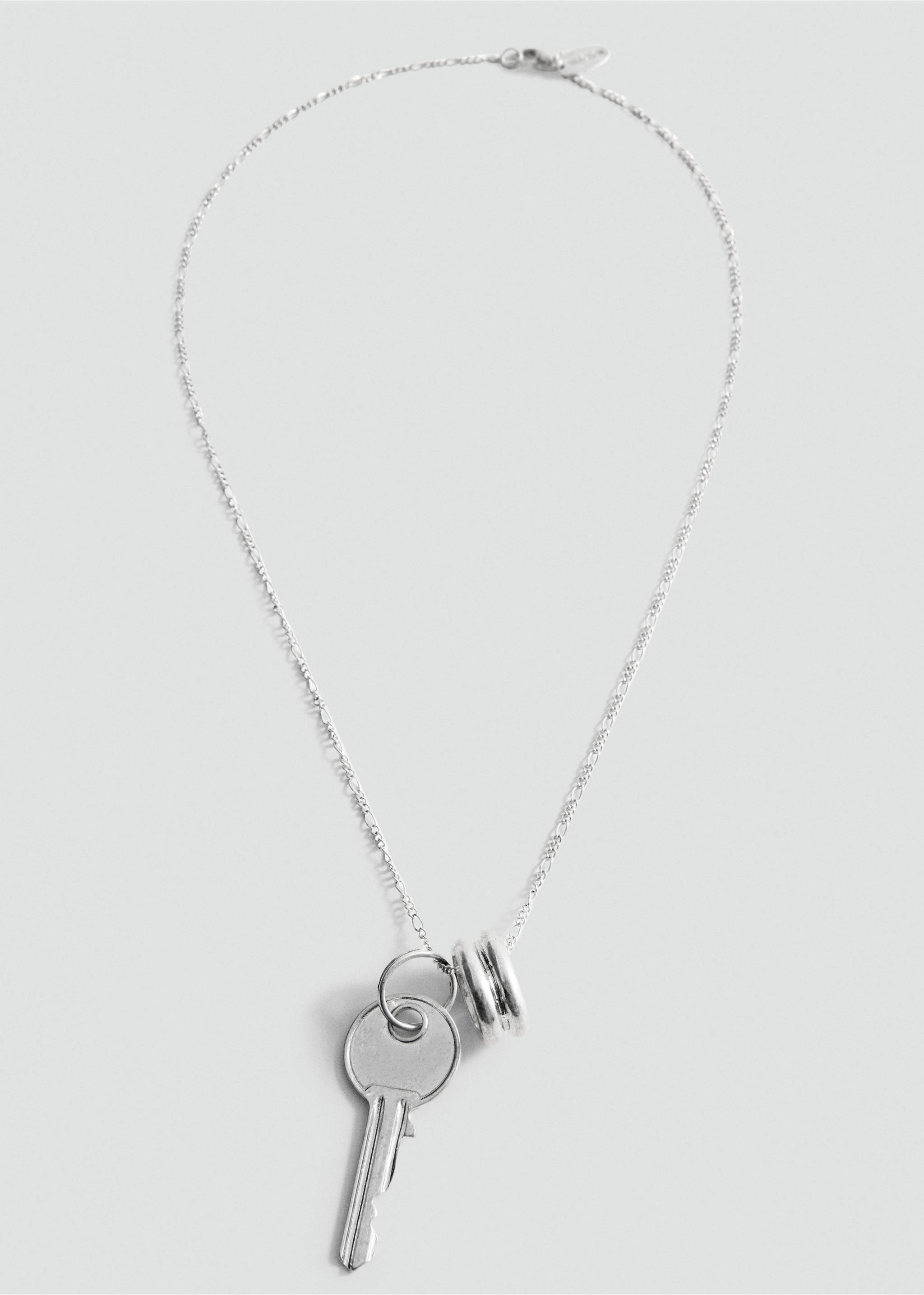 Collar llave anillo colgante - Artículo sin modelo, Plata. Ref: 87057712-00.