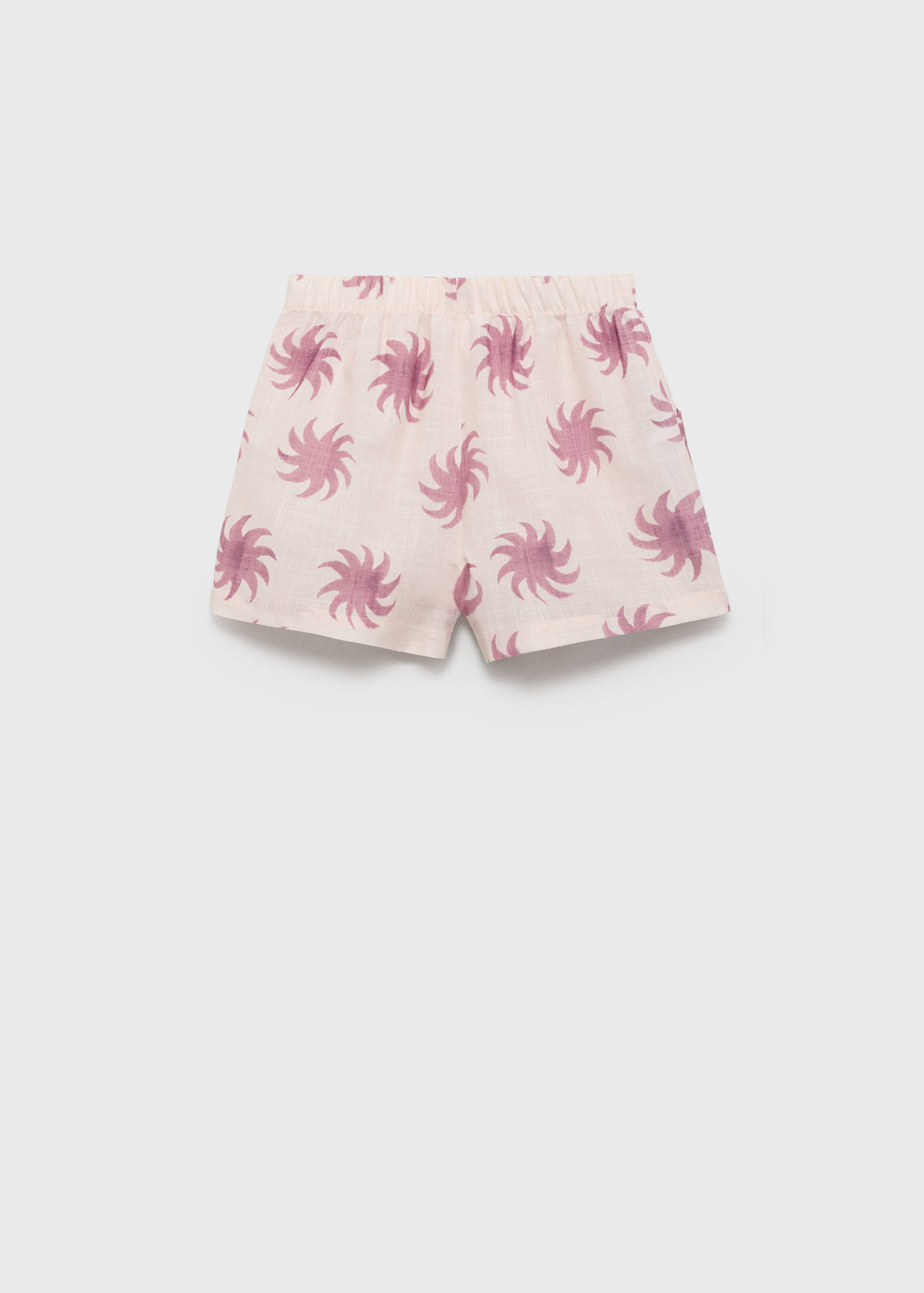 Short coton imprimé - Verso de l’article