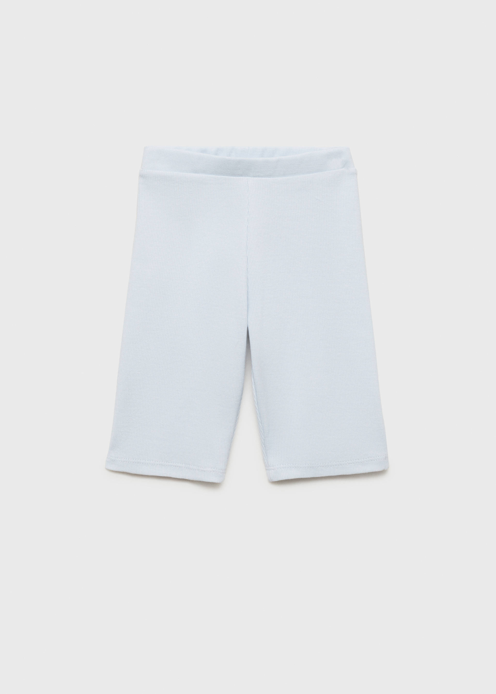 Ribbed short leggings - Article without model