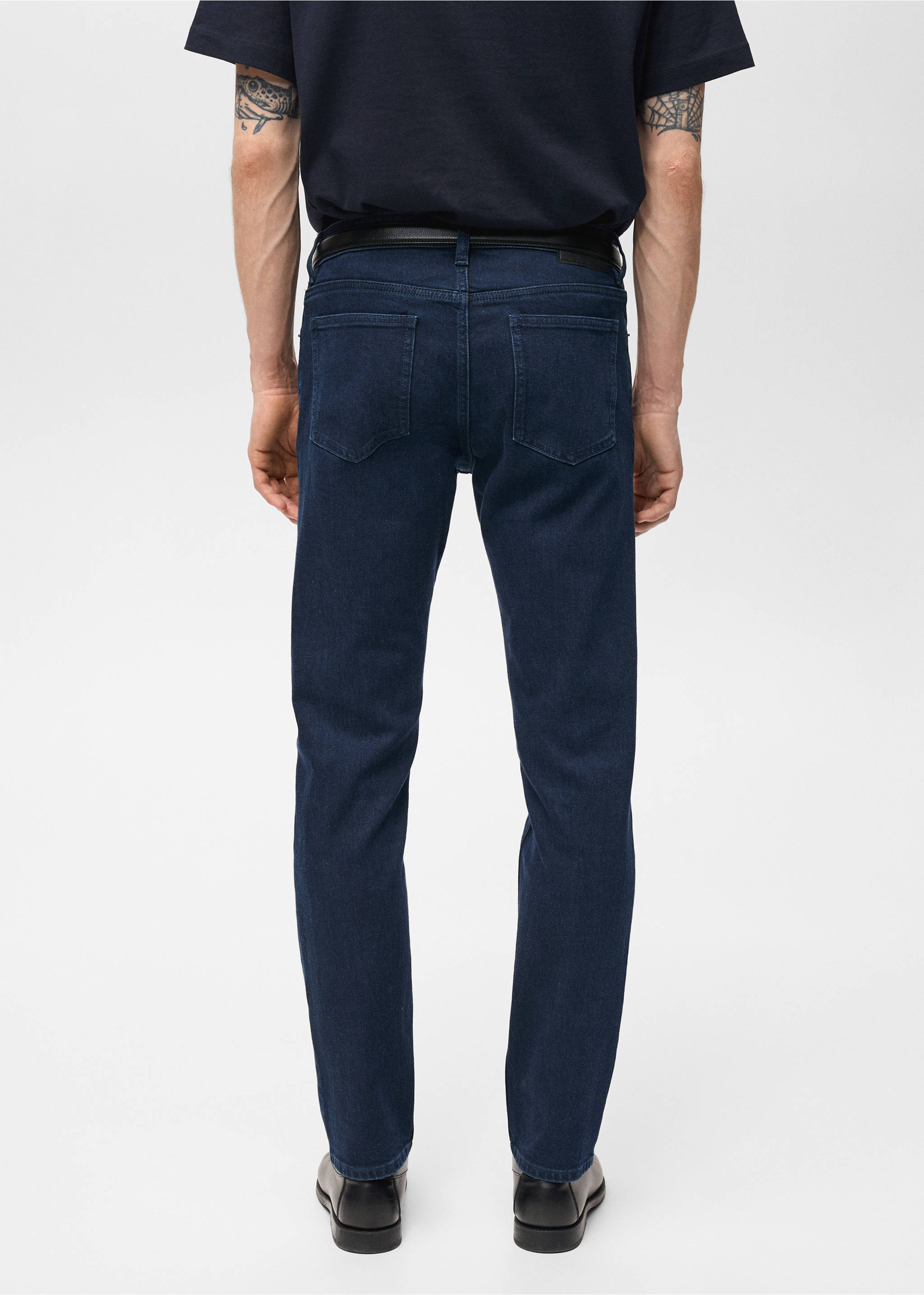 Jan slim-fit jeans - Reverse of the article, Deep Dark Blue. Ref: 87057891-00.