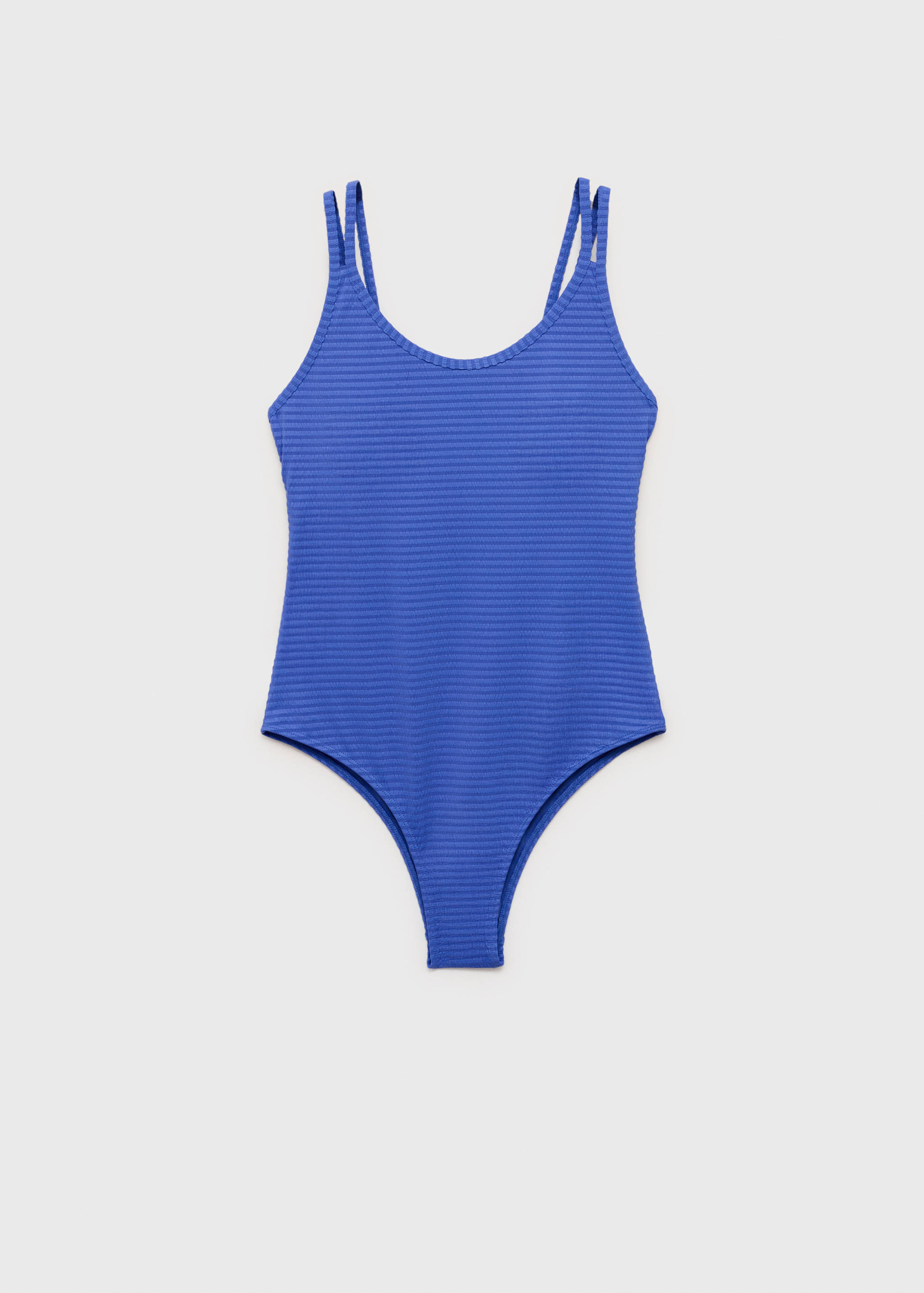 Textured swimsuit - Article without model