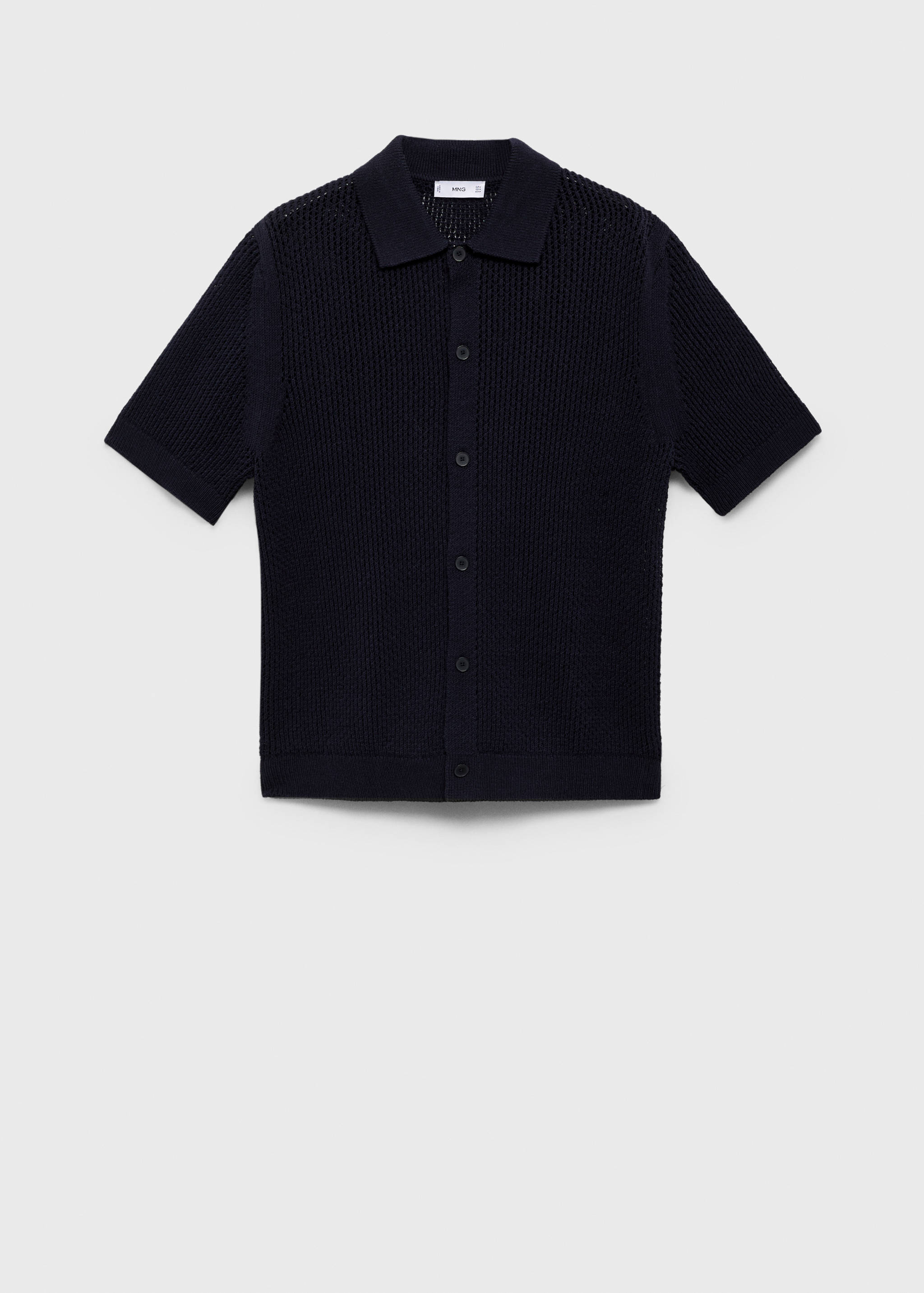 Chemise coton maille ajourée - Article sans modèle
