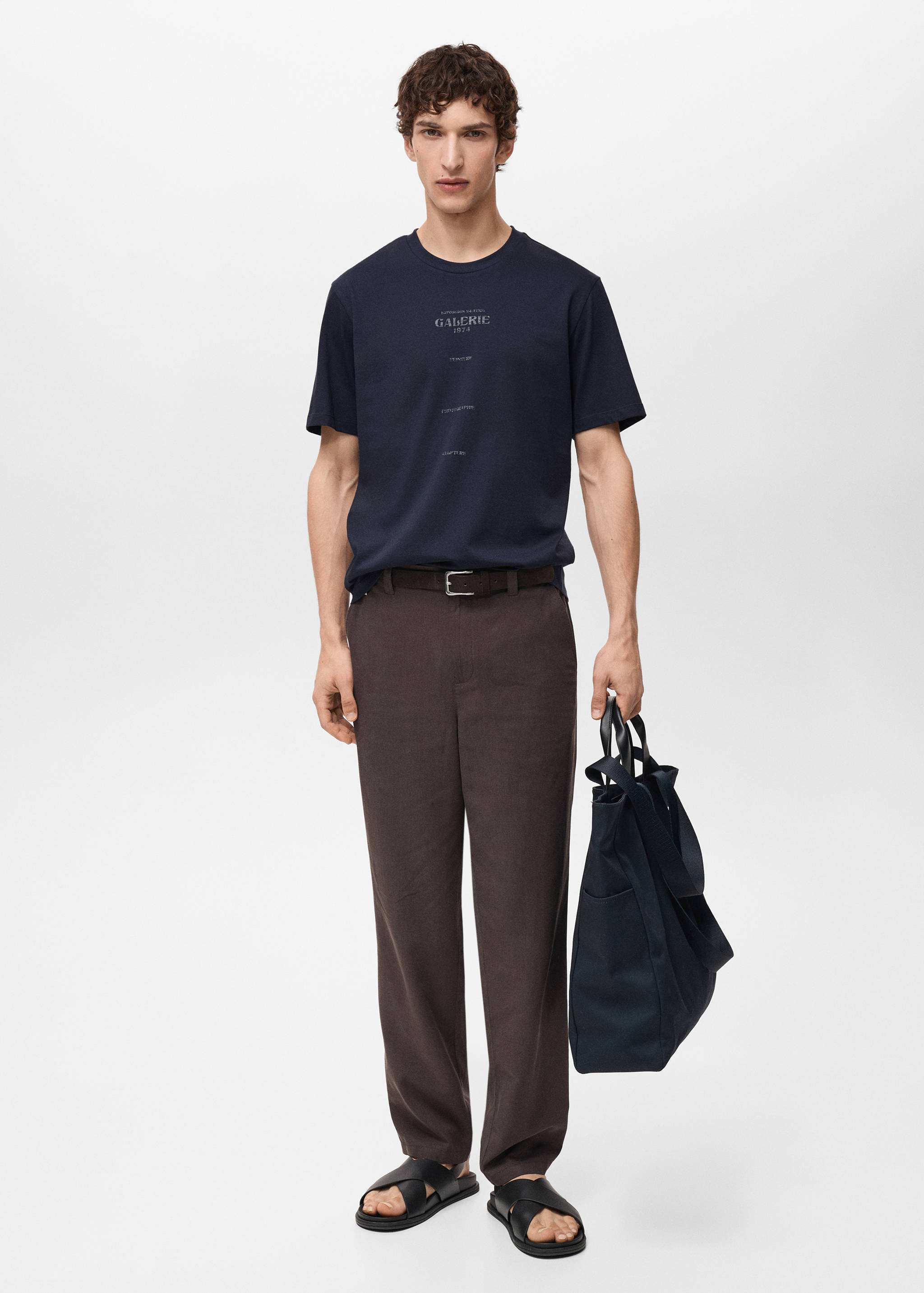 Camiseta estampada manga corta - Plano general