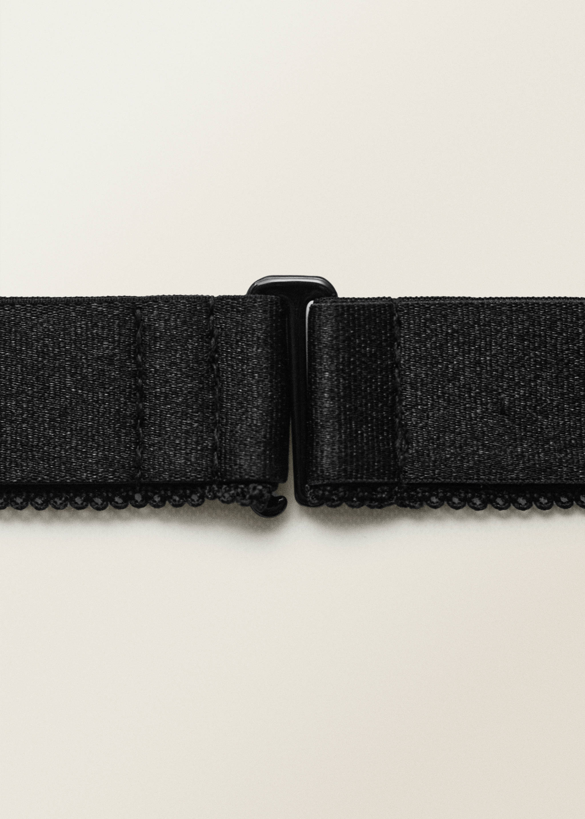 Semi-transparent bra with seam detail - Details of the article 0