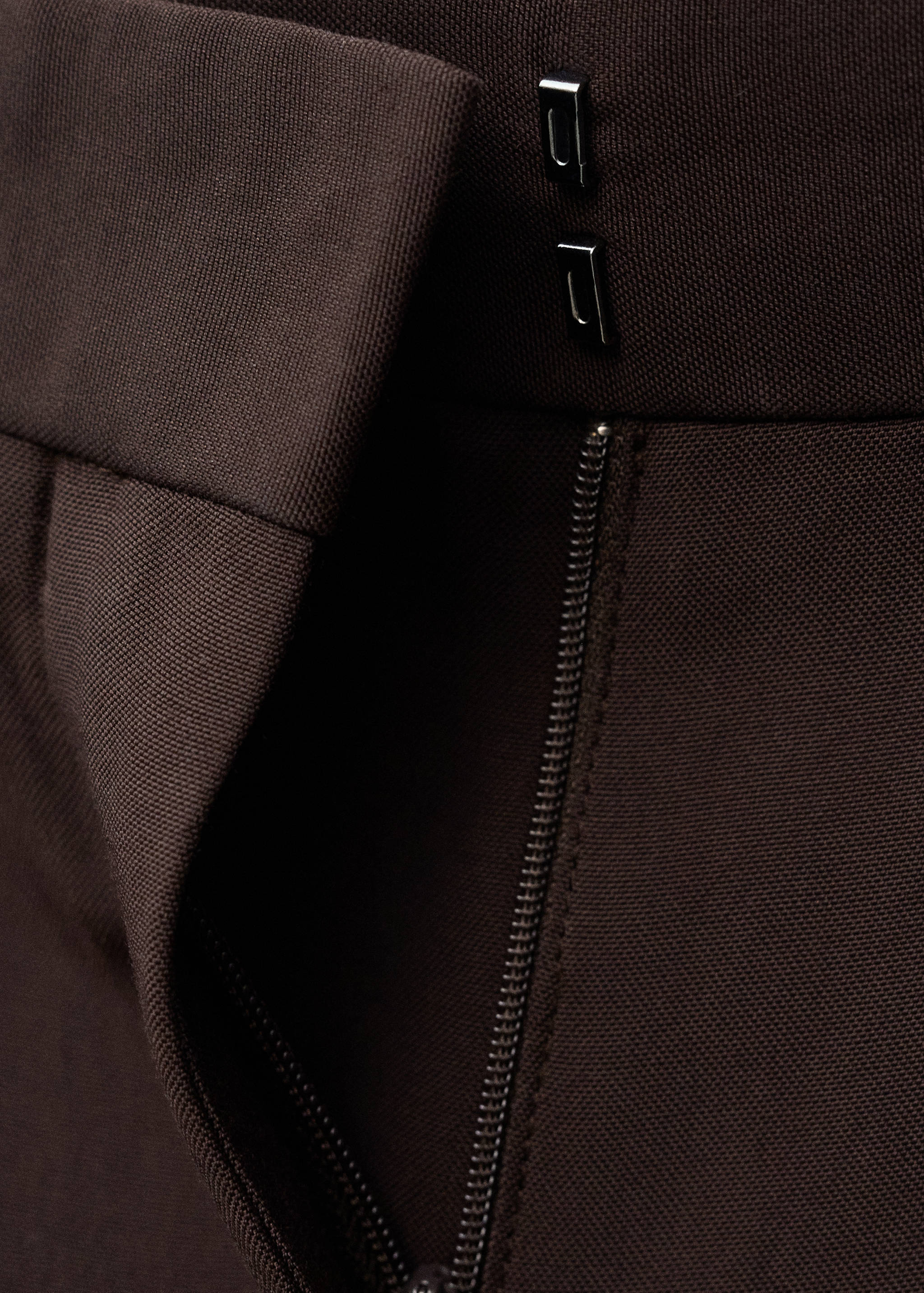 Wide leg pleated trousers - Details of the article 0