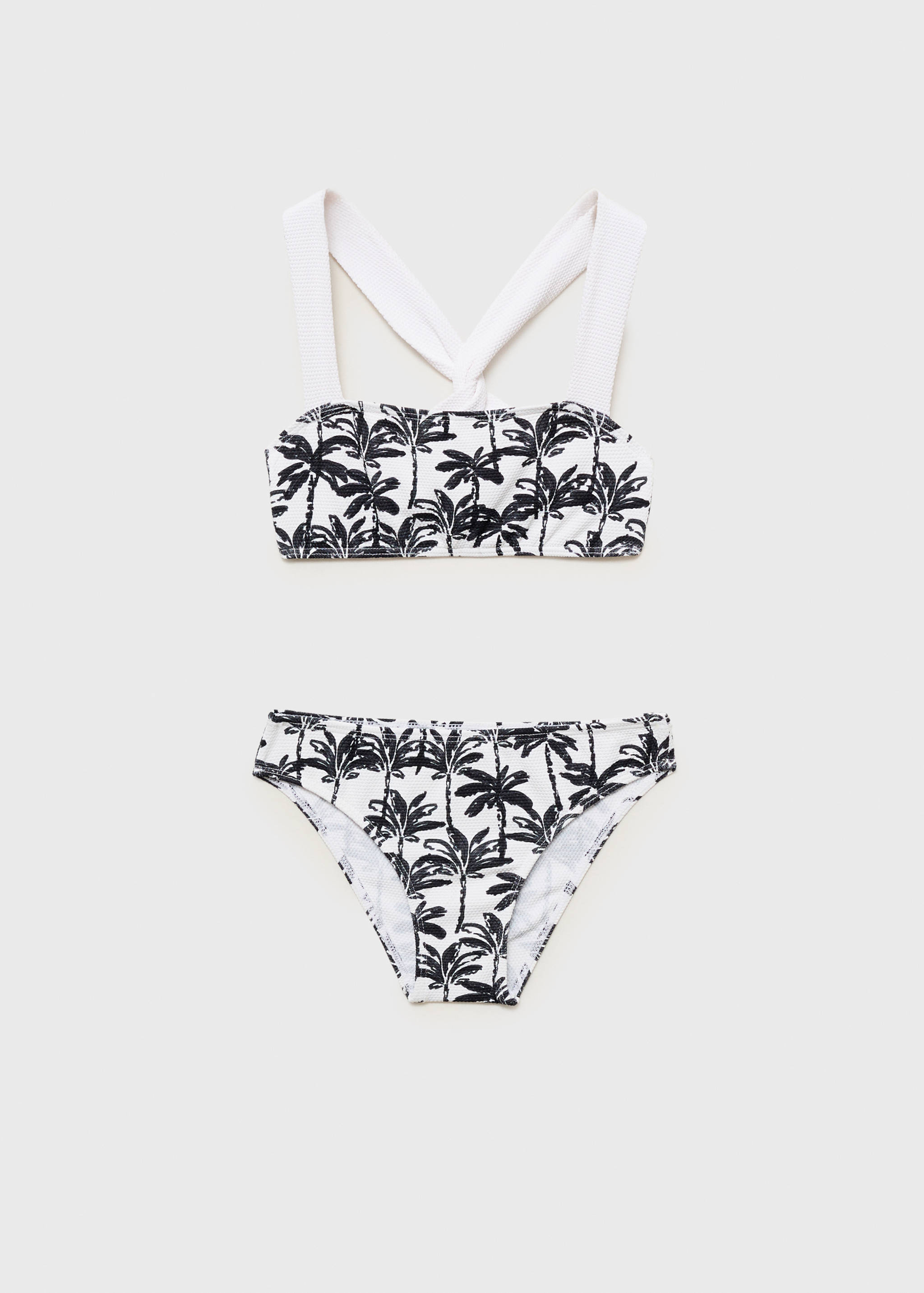 Palm-tree print bikini - Article without model