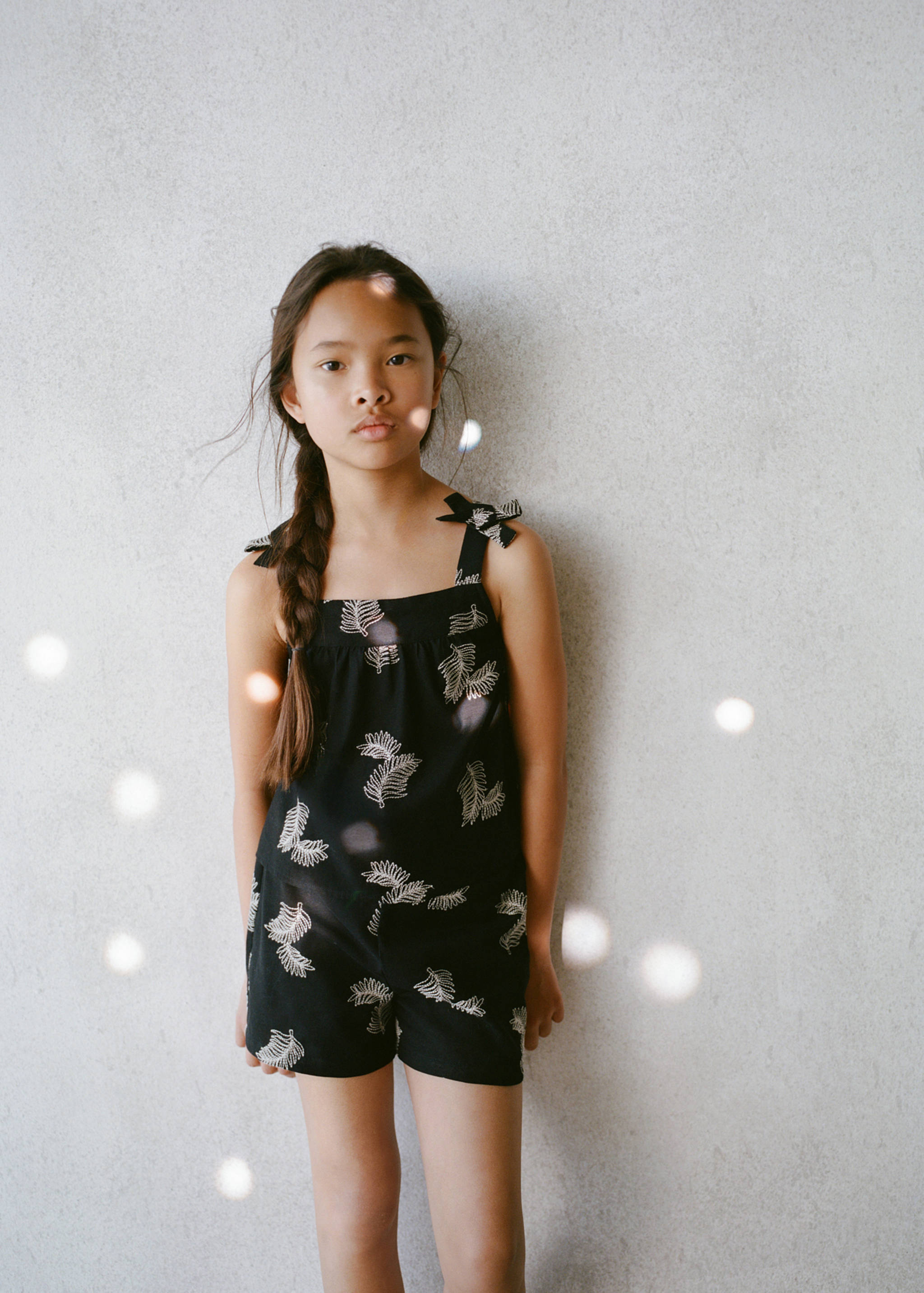Bestickte Leinen-Shorts - Detail des Artikels 5