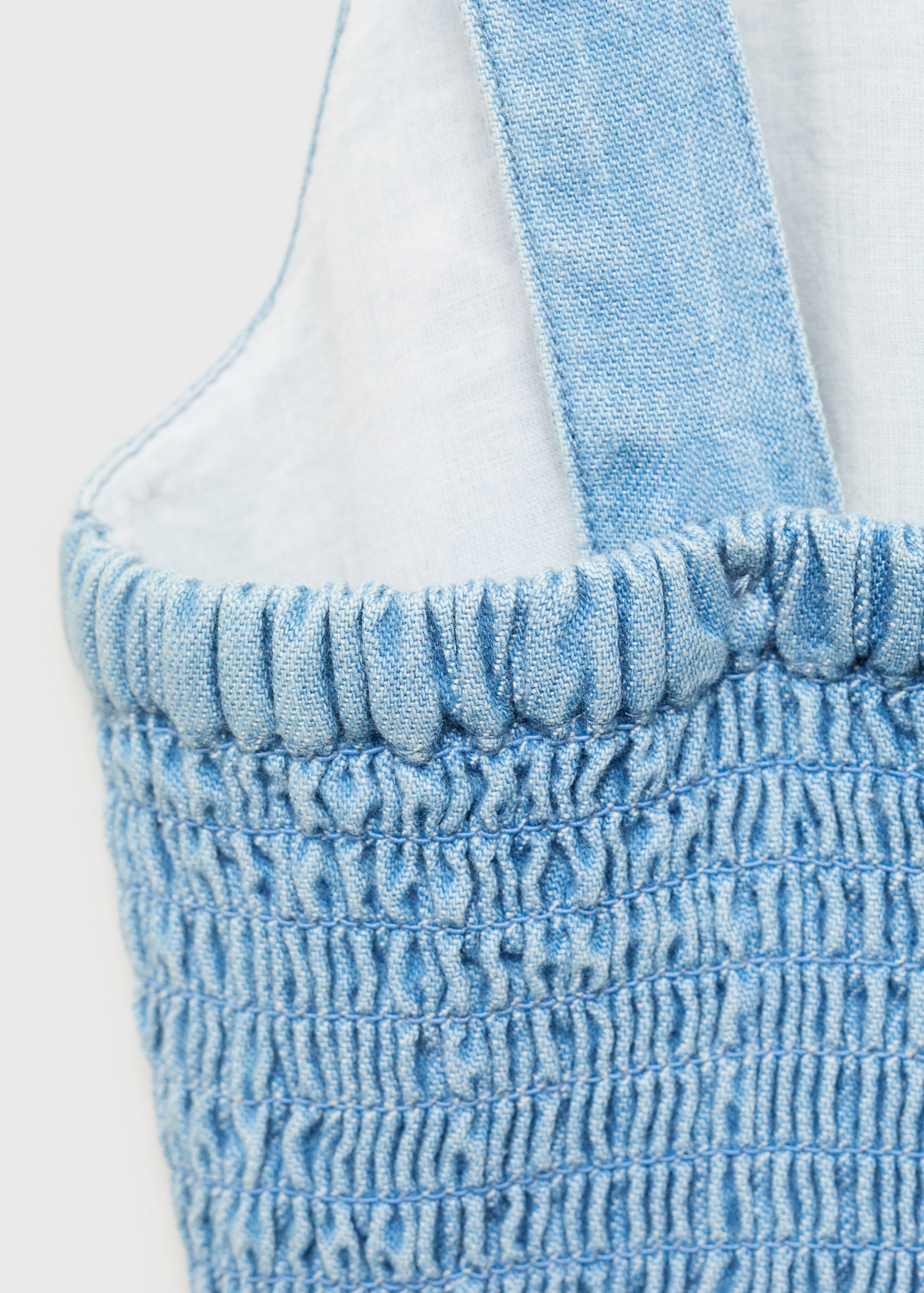 Mono vaquero detalles bordados - Detalle del artículo 0